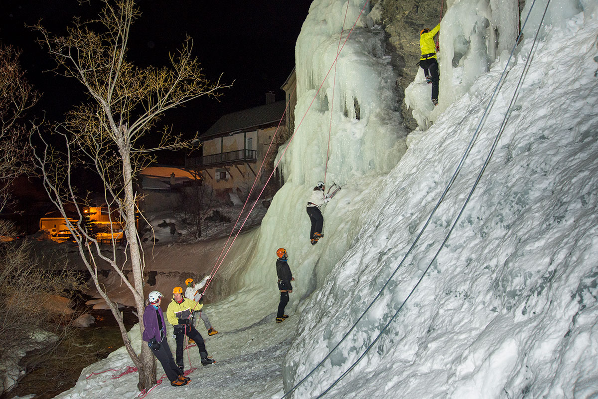 Animation dcouverte cascade de glace