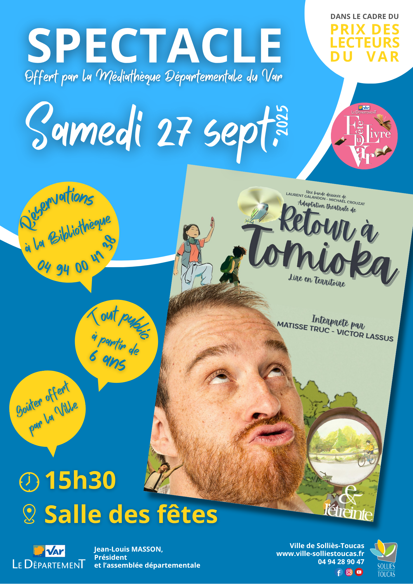 Spectacle : Retour  Tomioka