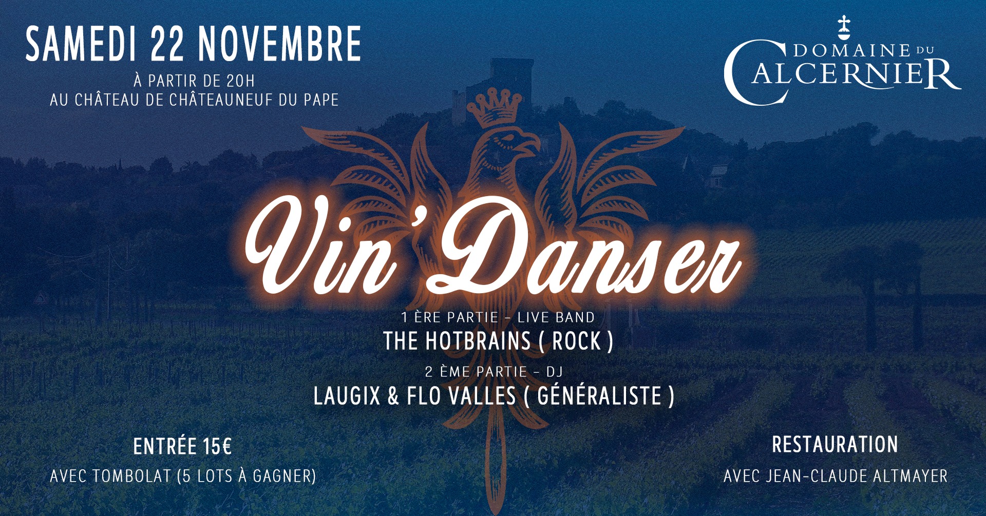 Vin'Danser au Chteau des Papes