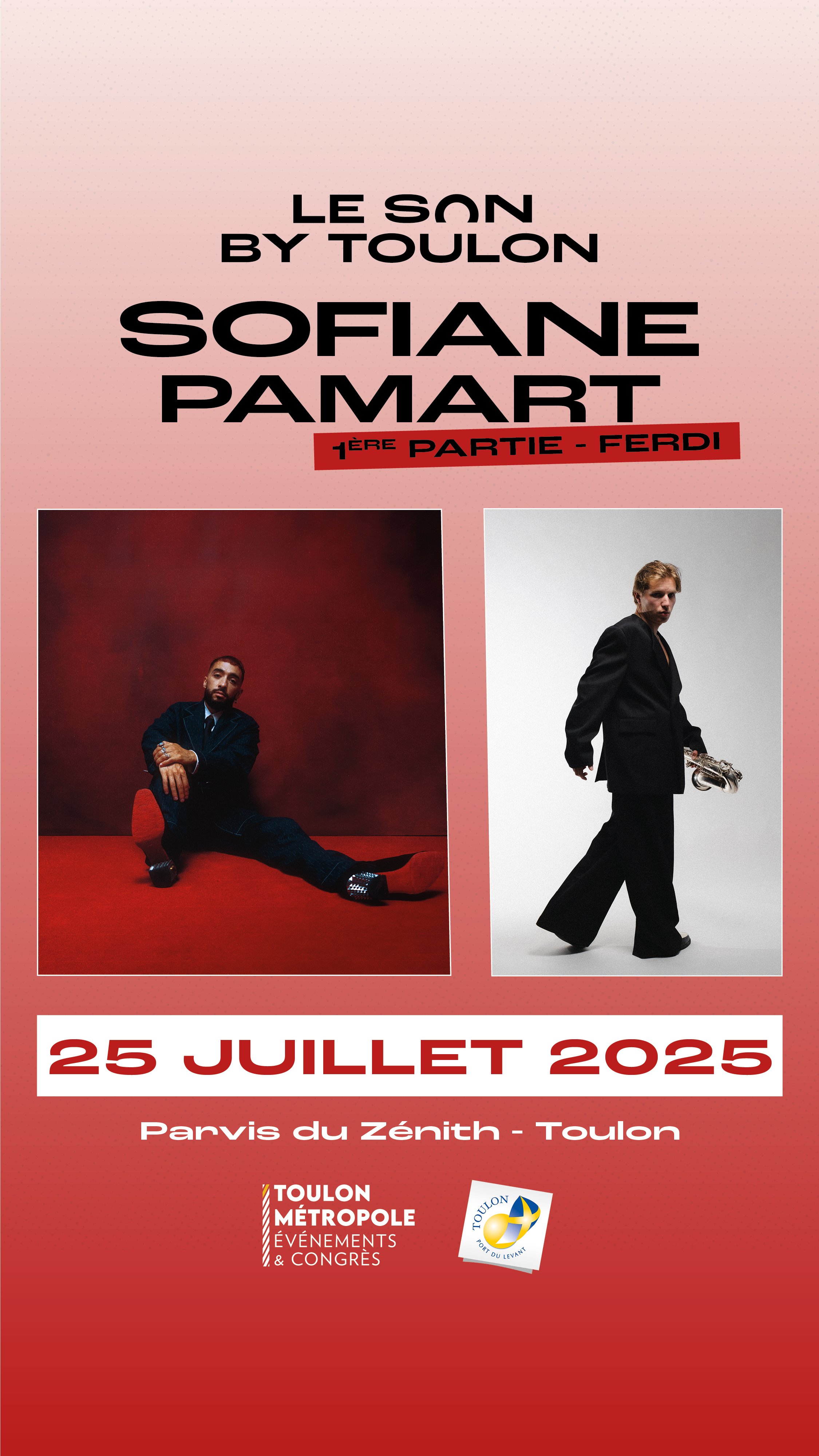 Concert - Sofiane Pamart + Ferdi - Festival Le Son by Toulon #2