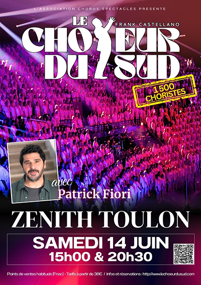 Concert - Le Chur du Sud avec Patrick Fiori