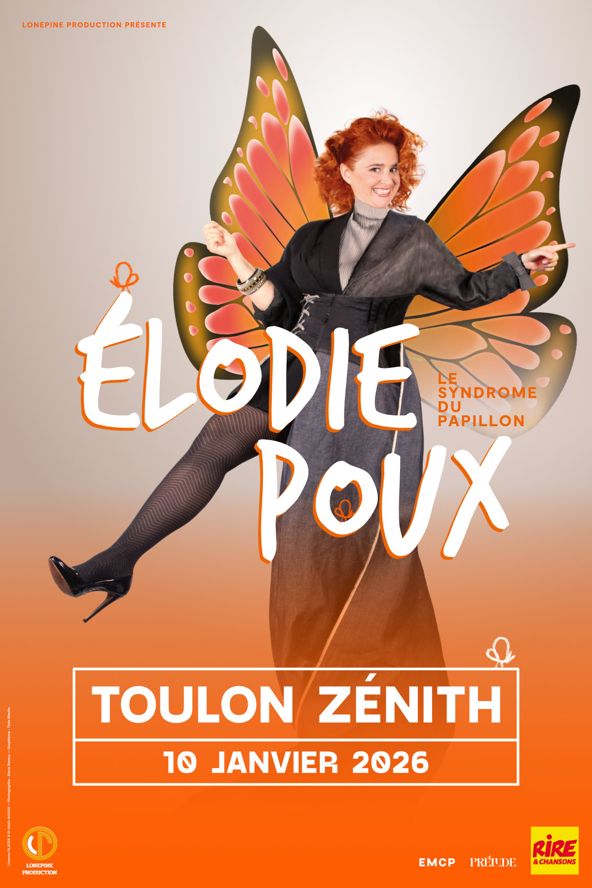 Spectacle - lodie Poux  Le Syndrome du Papillon 