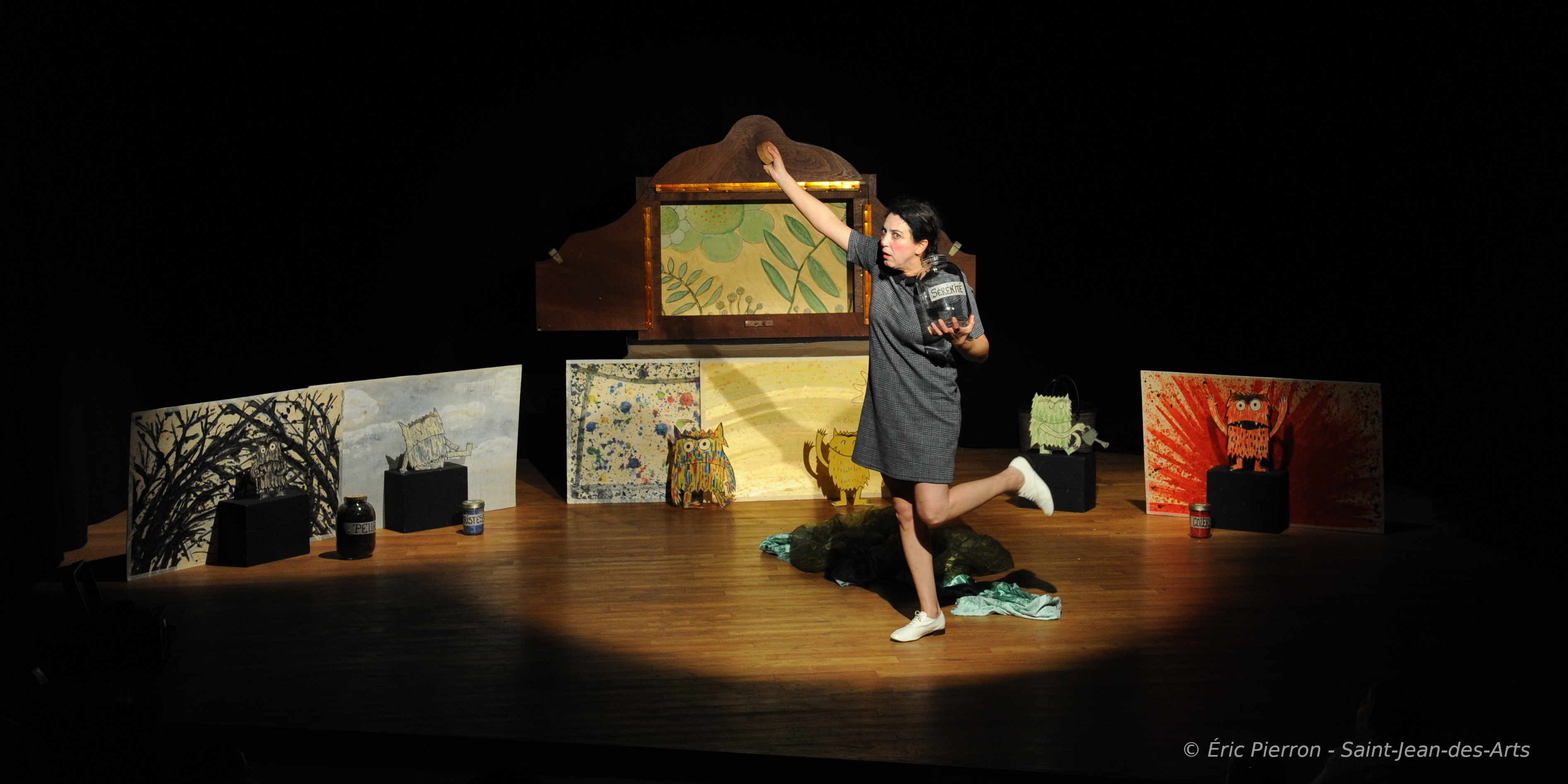 Jeune public - Spectacle  La couleur des motions 