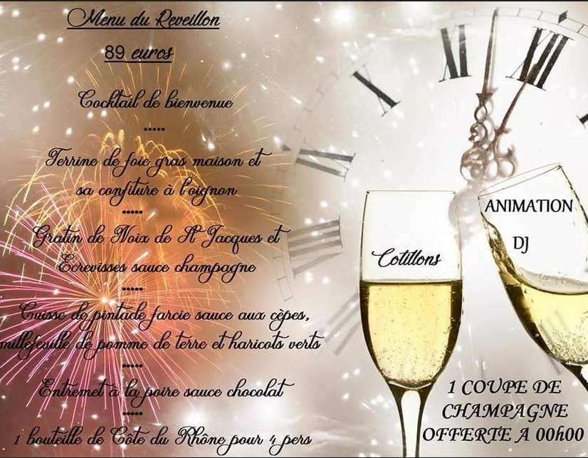 Rveillon de la Saint Sylvestre  Lou Mas de l'Olivier