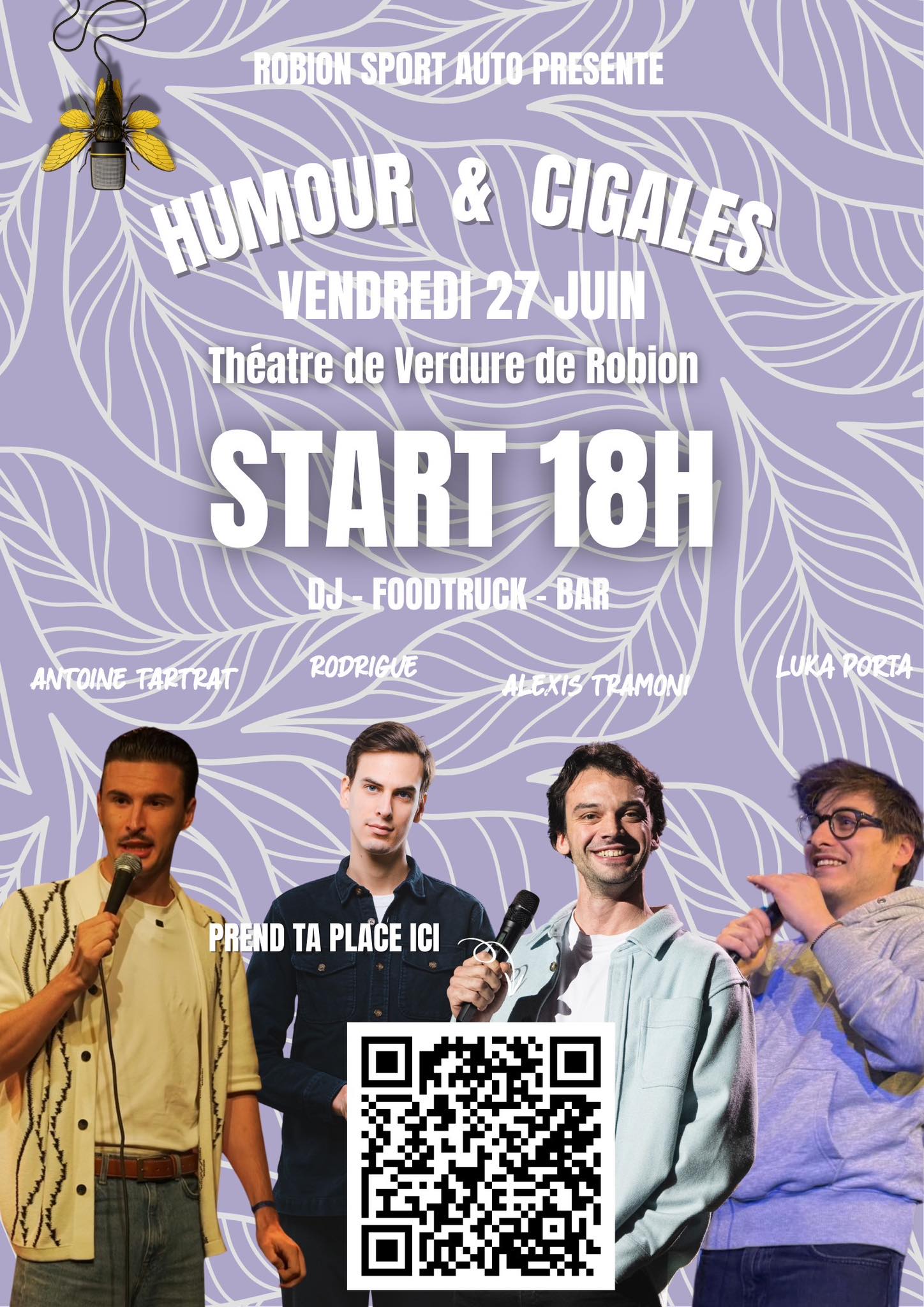 Humour et cigales - Spectacle