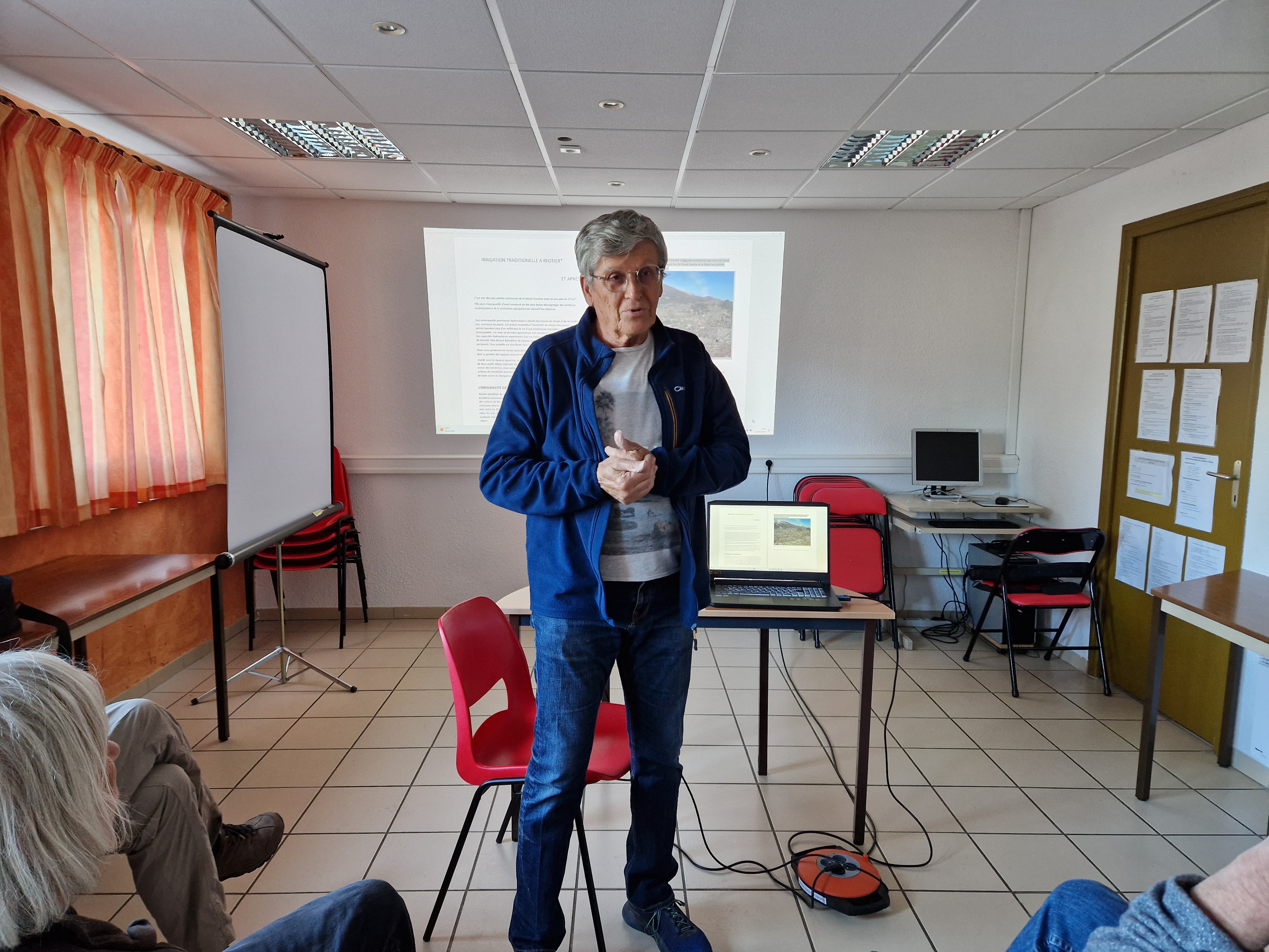 Confrence - Irrigation gravitaire du Guillestrois - Queyras