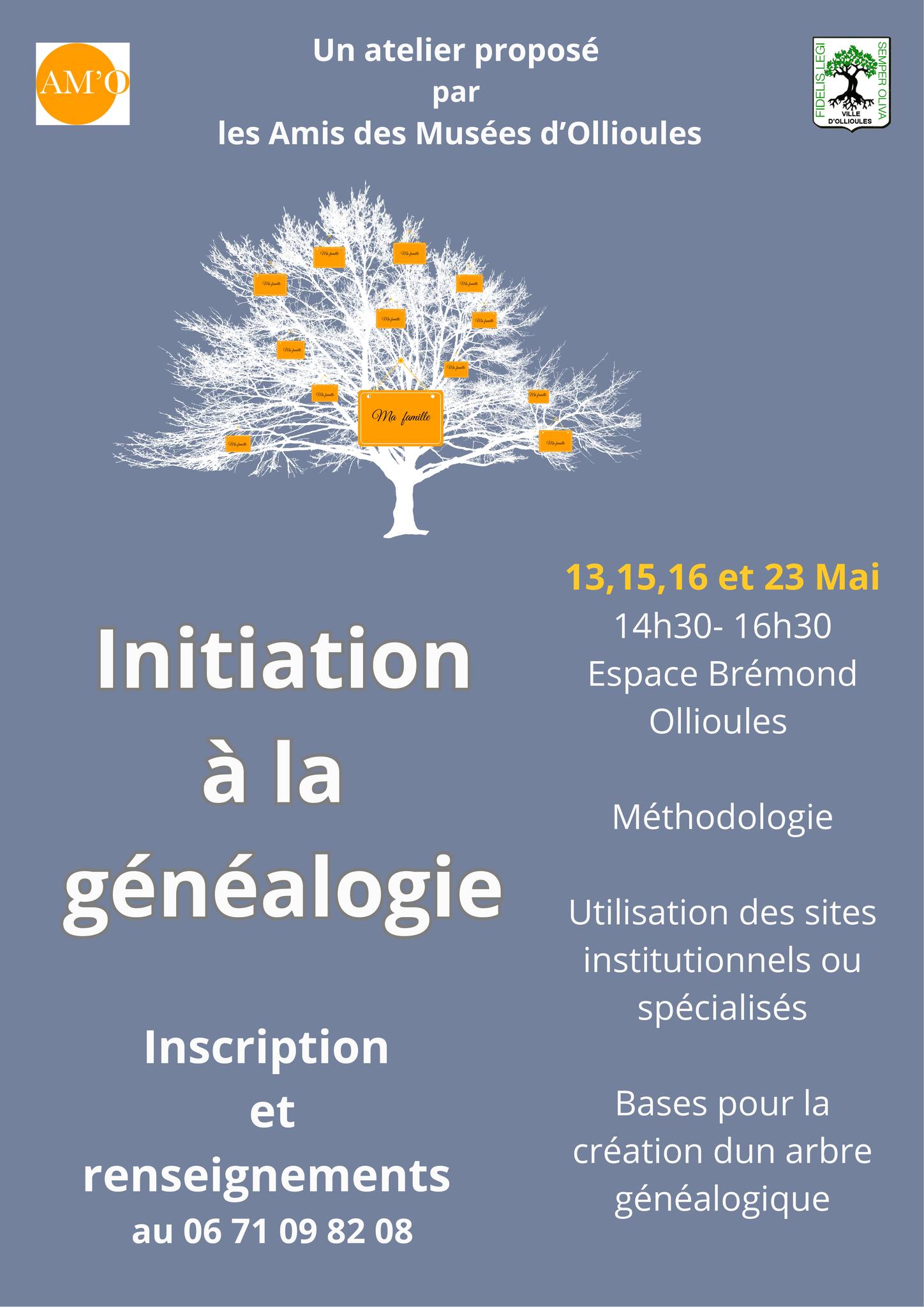 Atelier d'initiation  la gnalogie