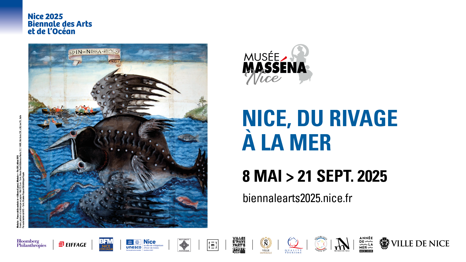 Nice, du rivage  la mer