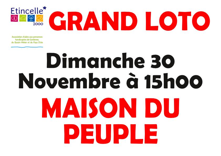 Super Loto de l'association Etincelle 2000