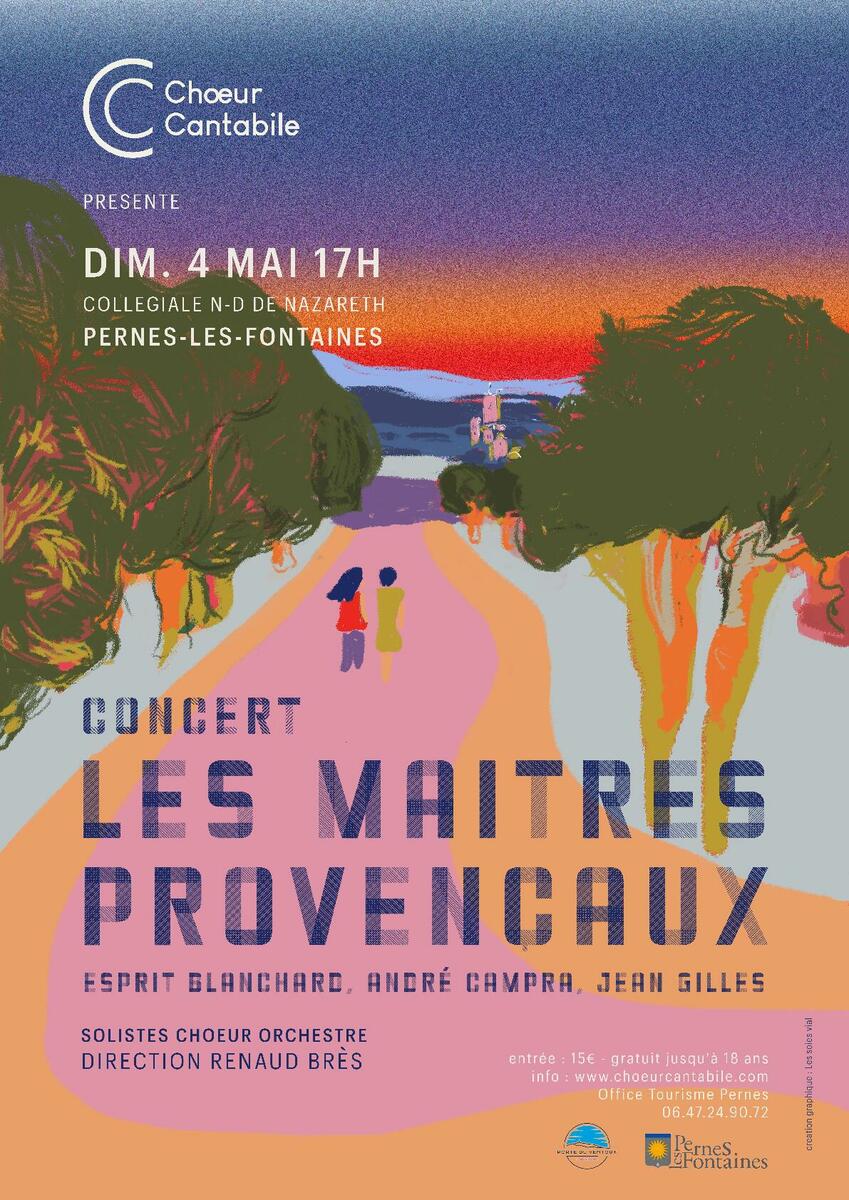 Concert du Choeur Cantabile : les matres provenaux