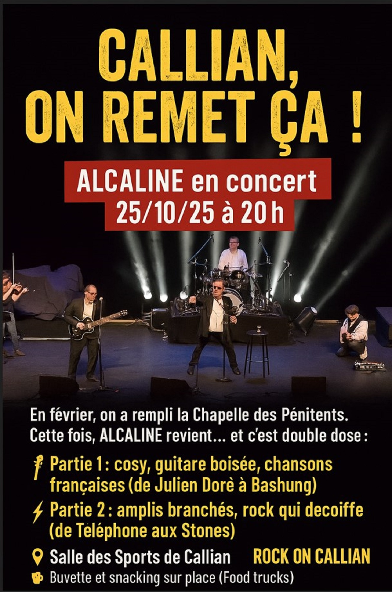 Concert ALCALINE - GRATUIT