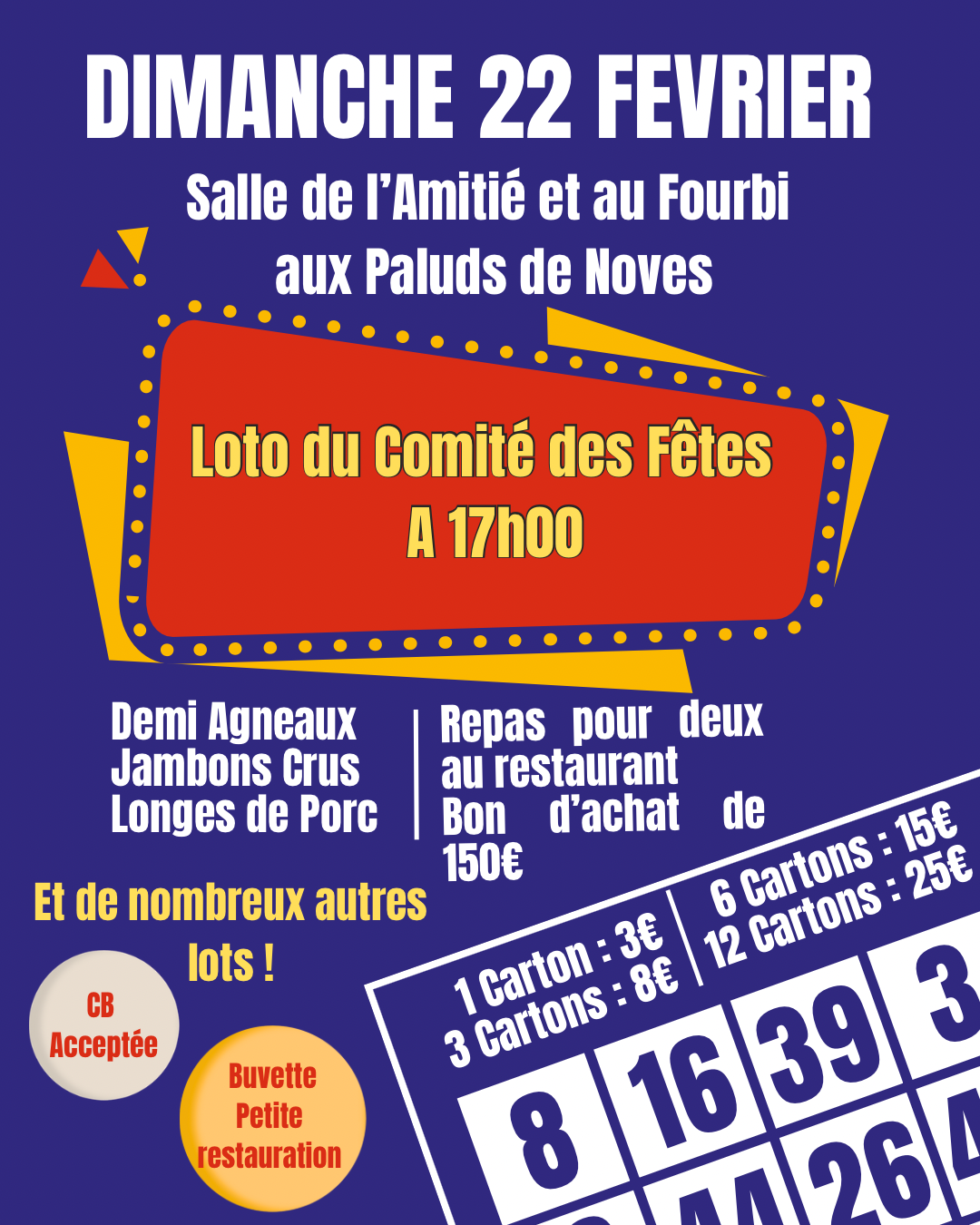 Loto du Comit� des F�tes