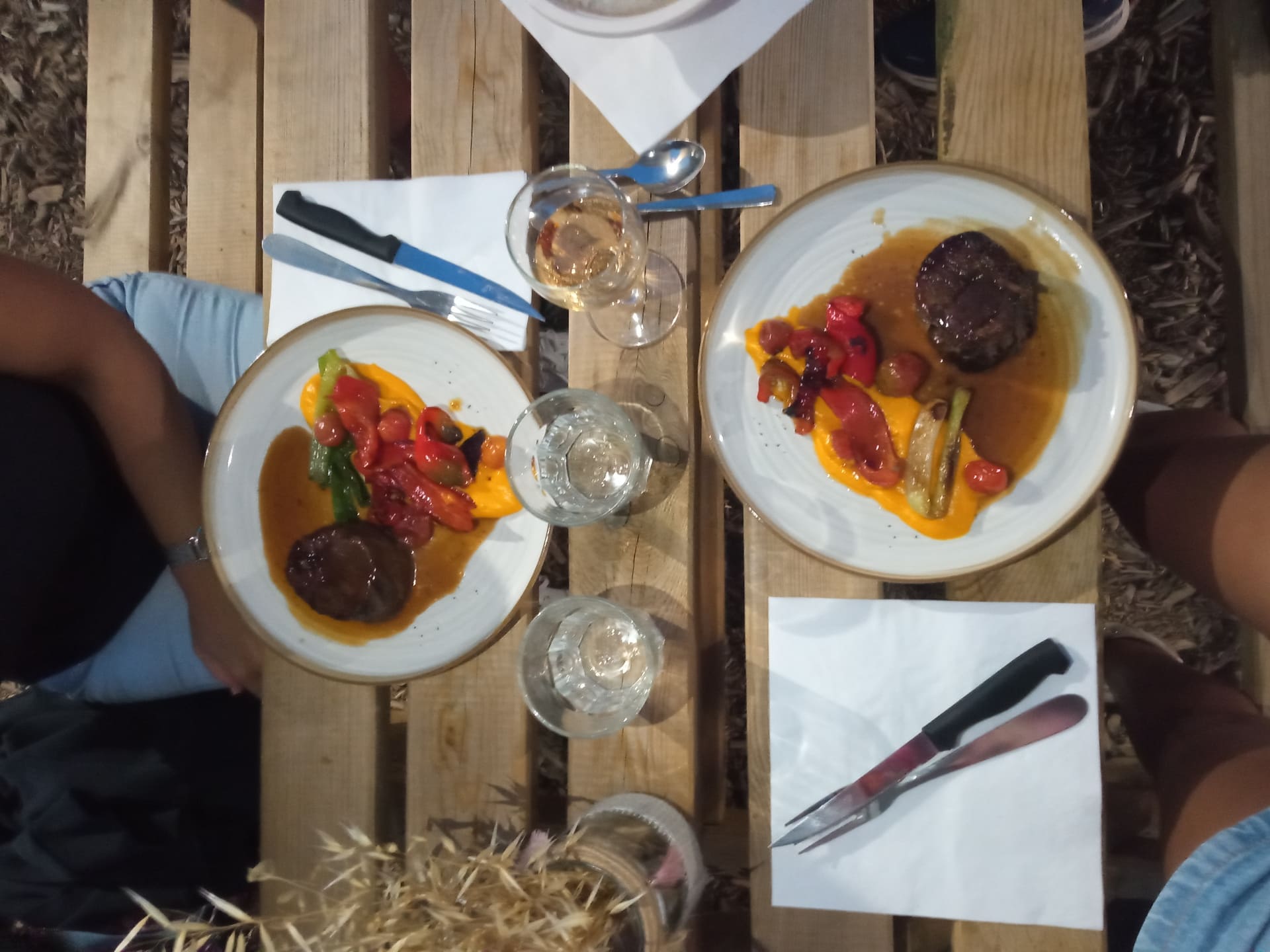 Atelier cuisine  la ferme Aoli Caganis