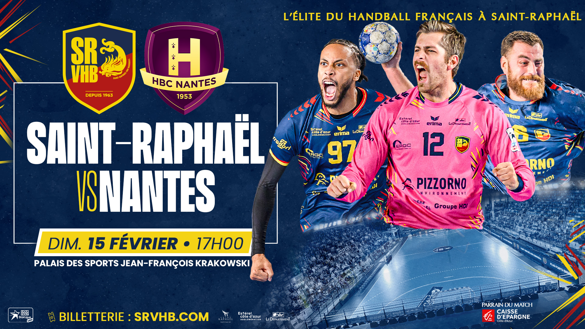Handball - Saint-Rapha�l Vs Nantes
