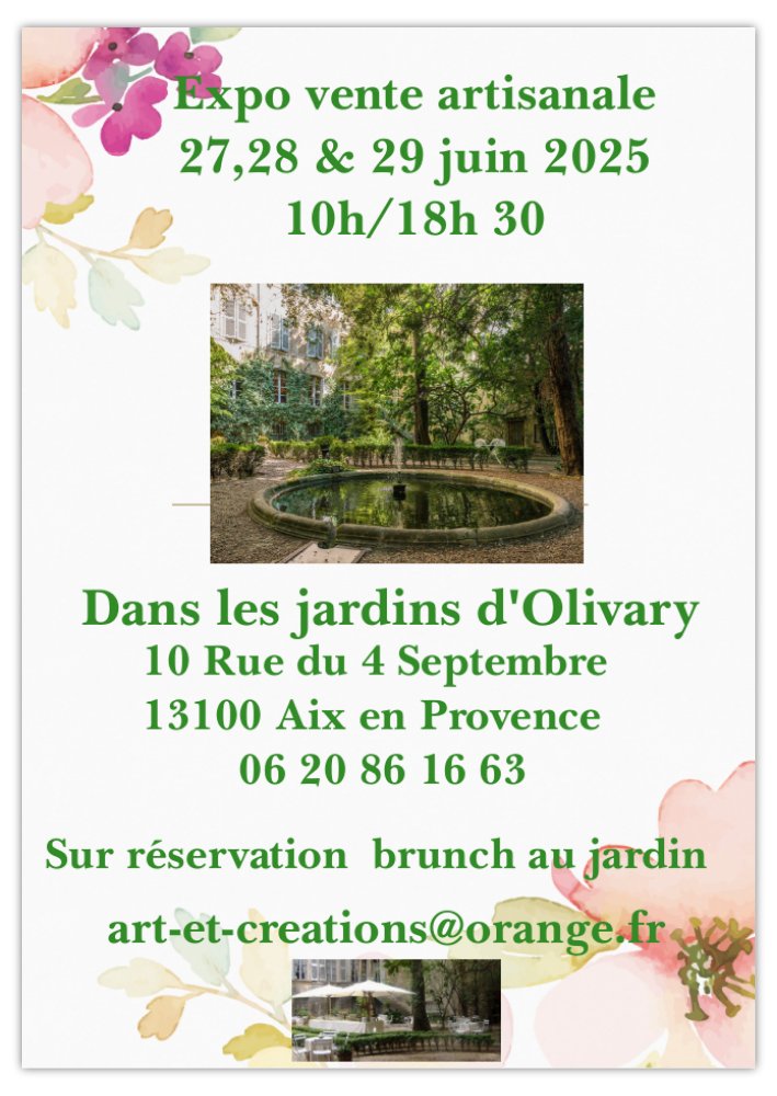 Exposition vente artisans et crateurs