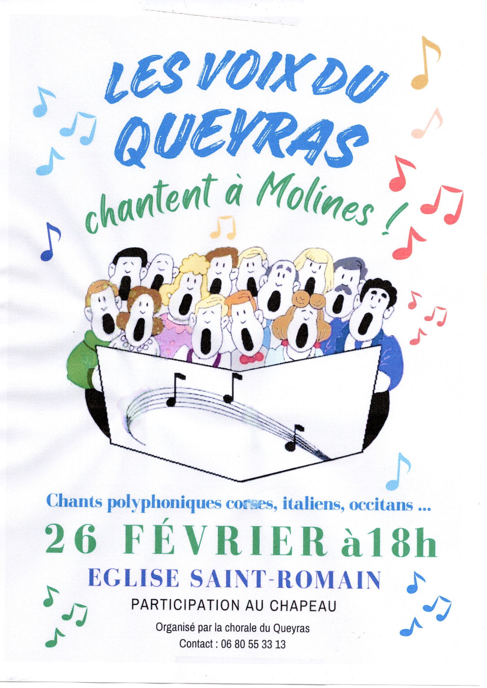 Concert les Voix du Queyras