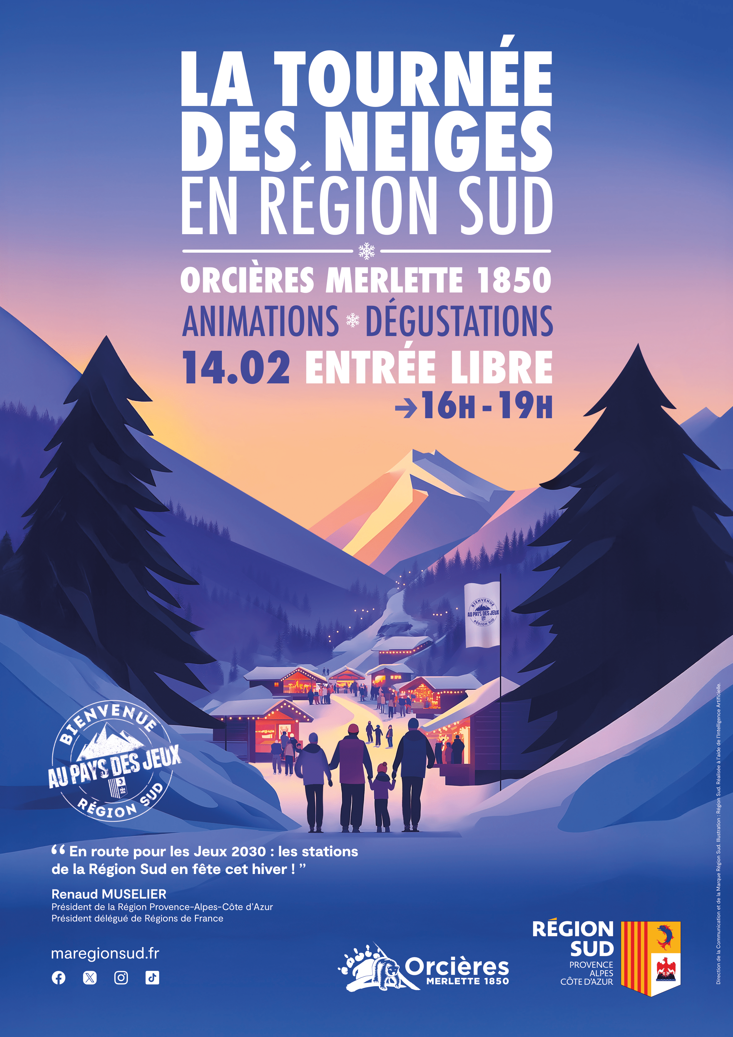 La tourne des neiges - Rgion Sud !