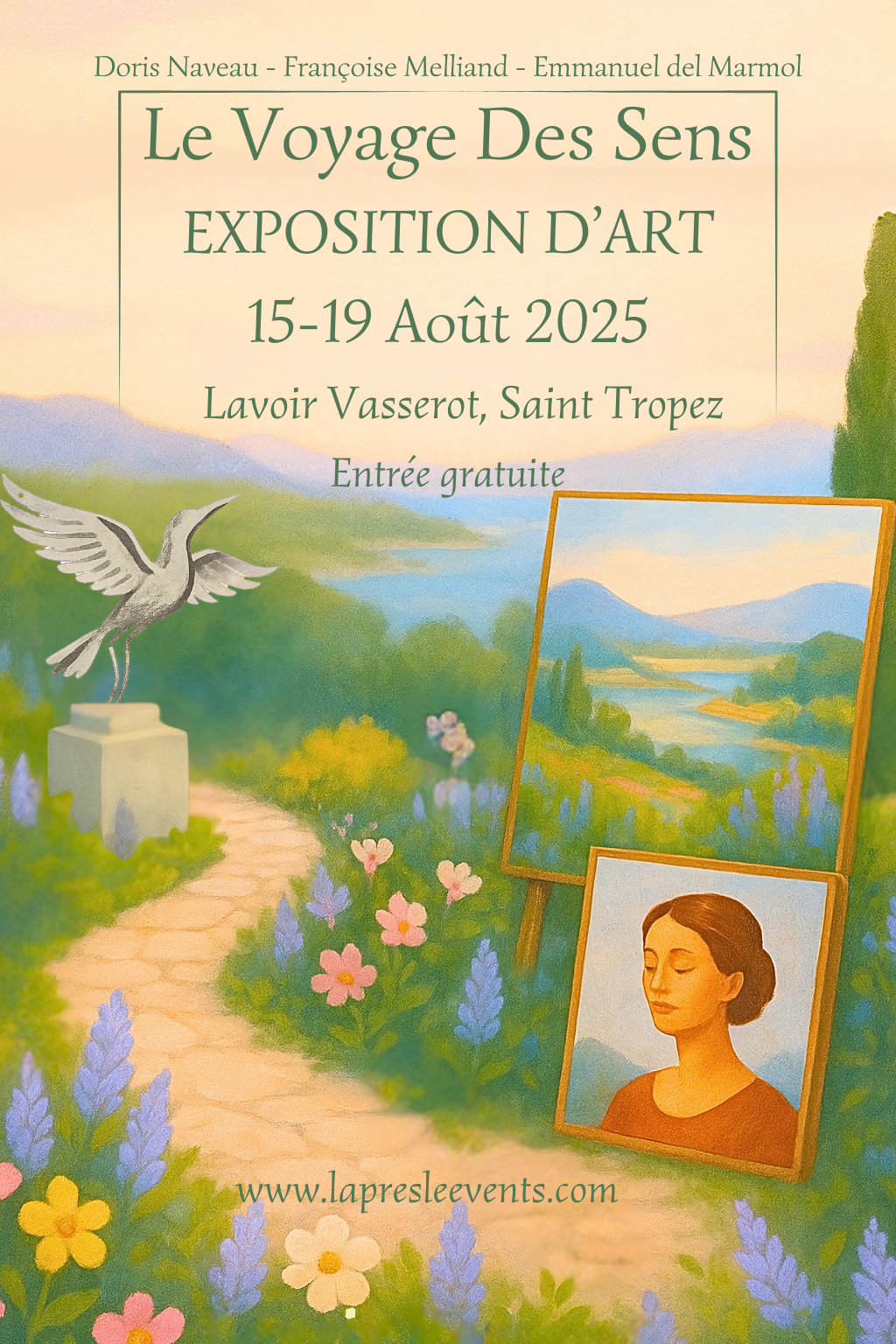 Exposition du Lavoir Vasserot - Le Voyage des Sens
