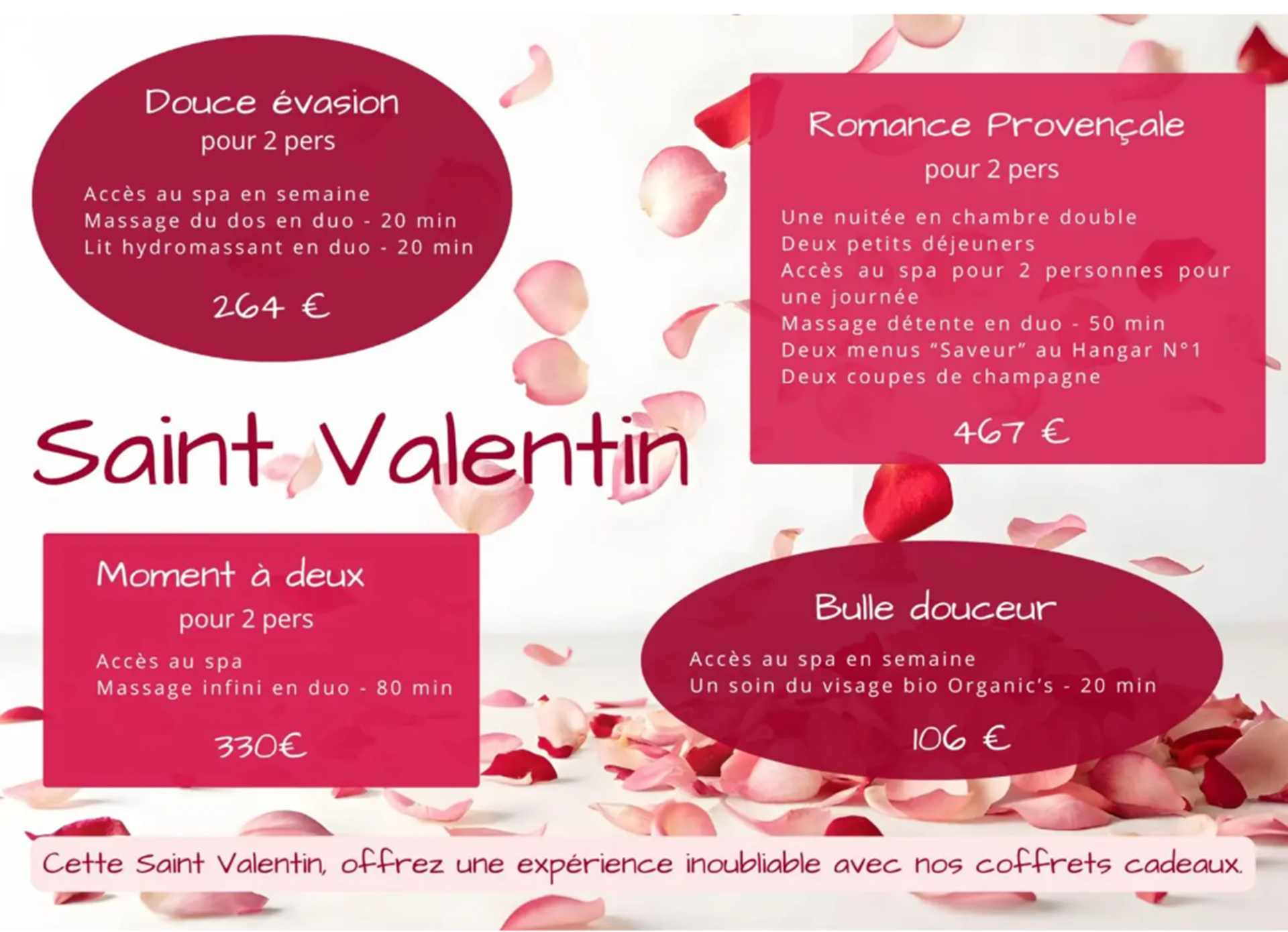 Offres Sp�ciales Saint Valentinau Spa Ventoux Provence