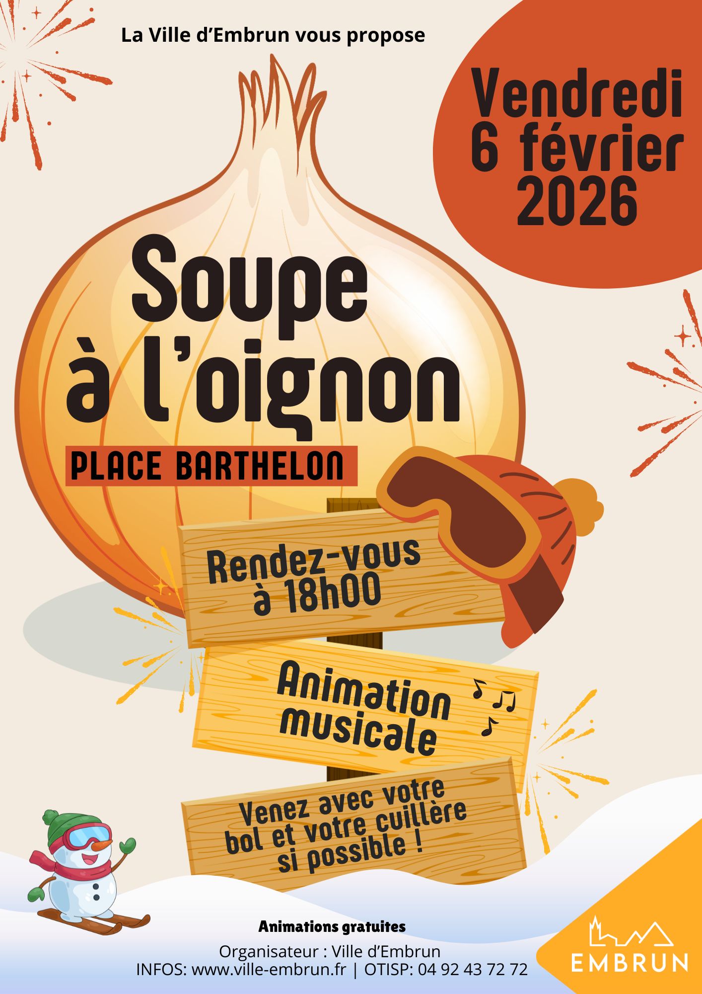 Soupe � l'oignon