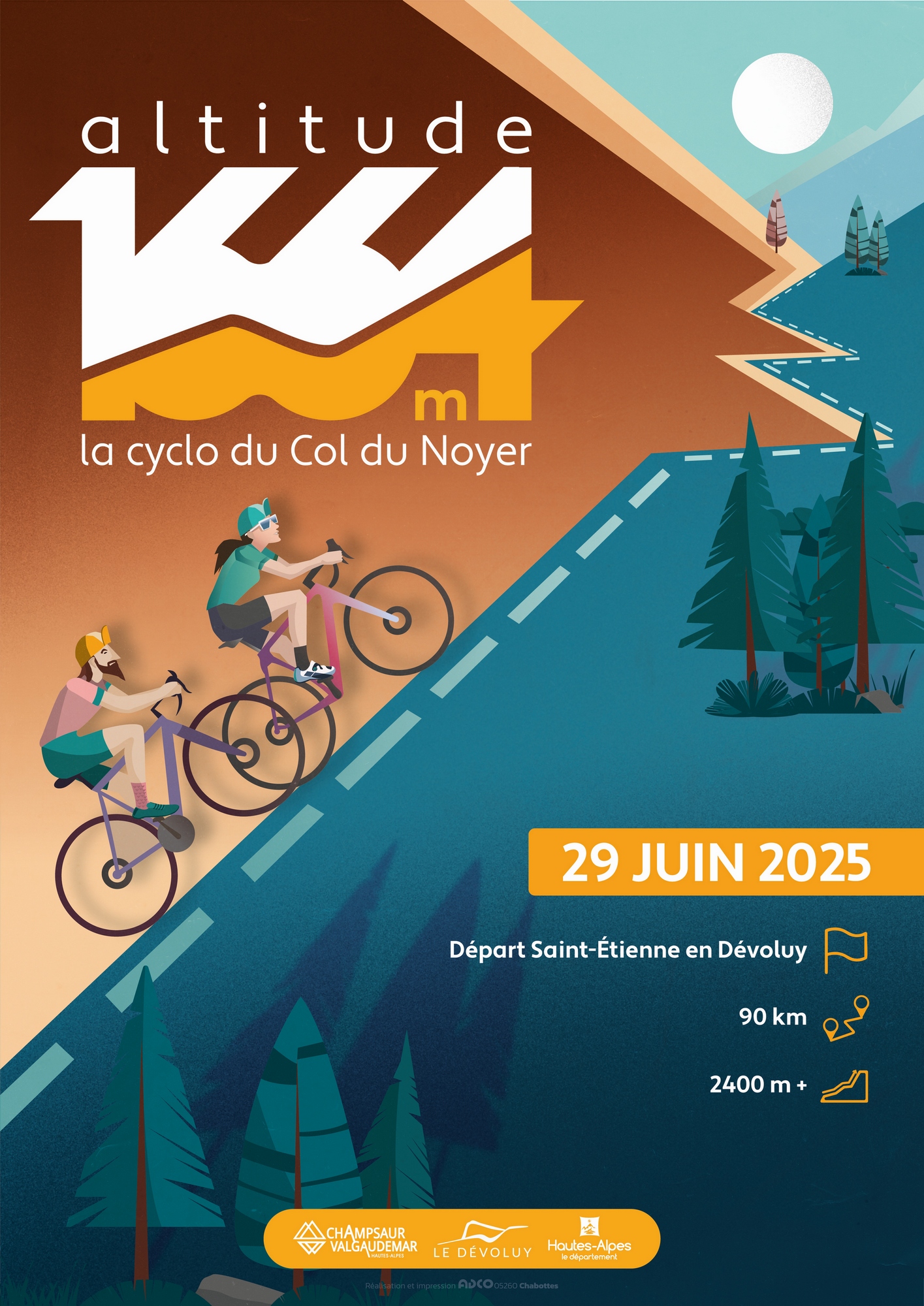Altitude1664 - Course et rando cyclosportive
