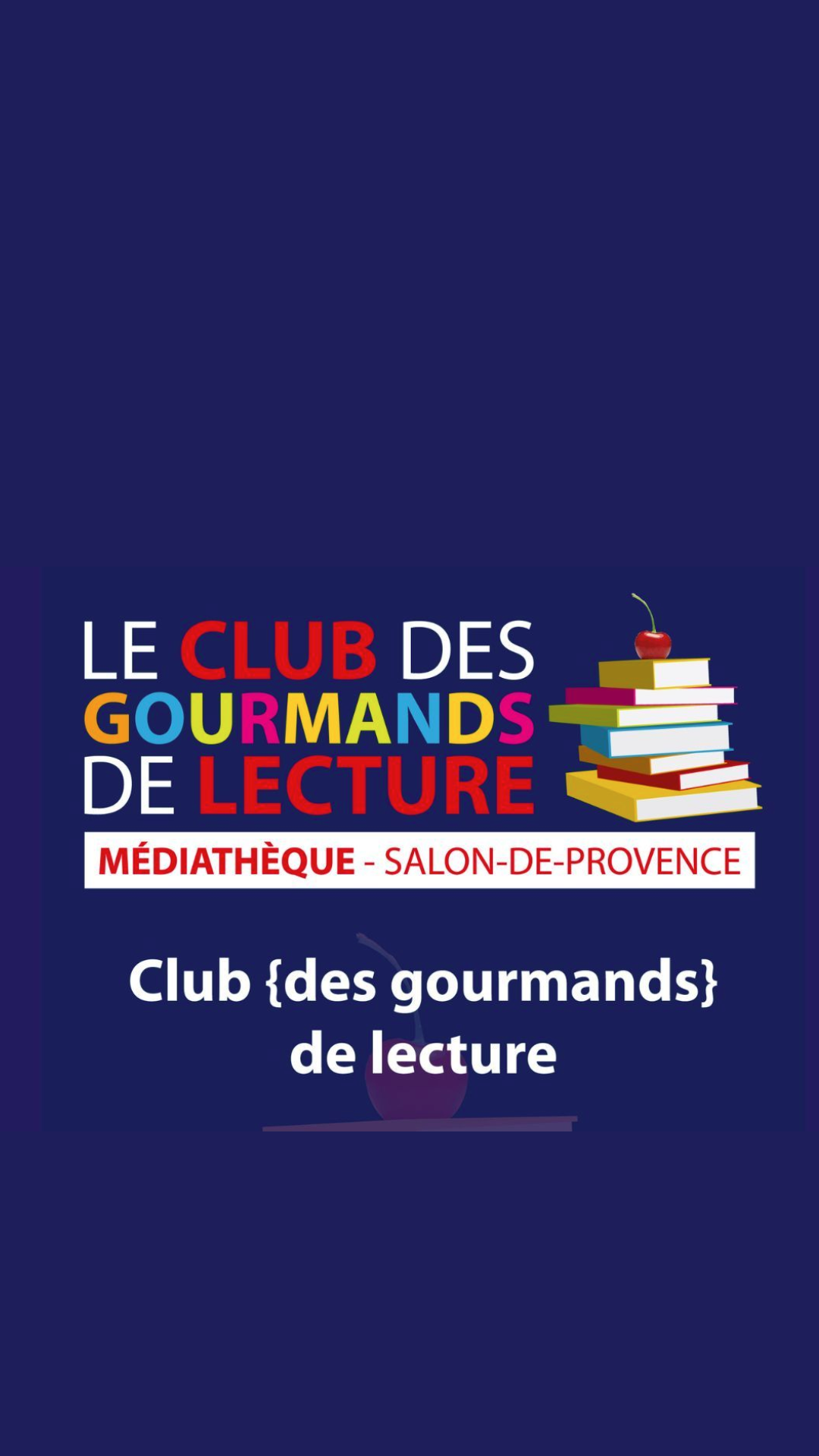 Club des gourmands de lecture