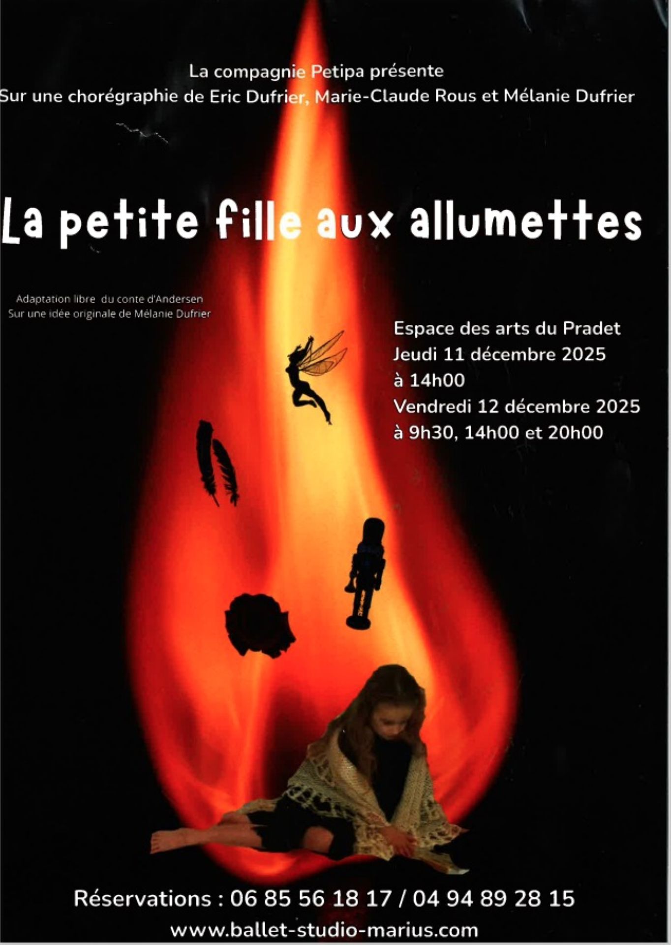 Danse -La petite fille aux allumettes - La compagnie Petipa