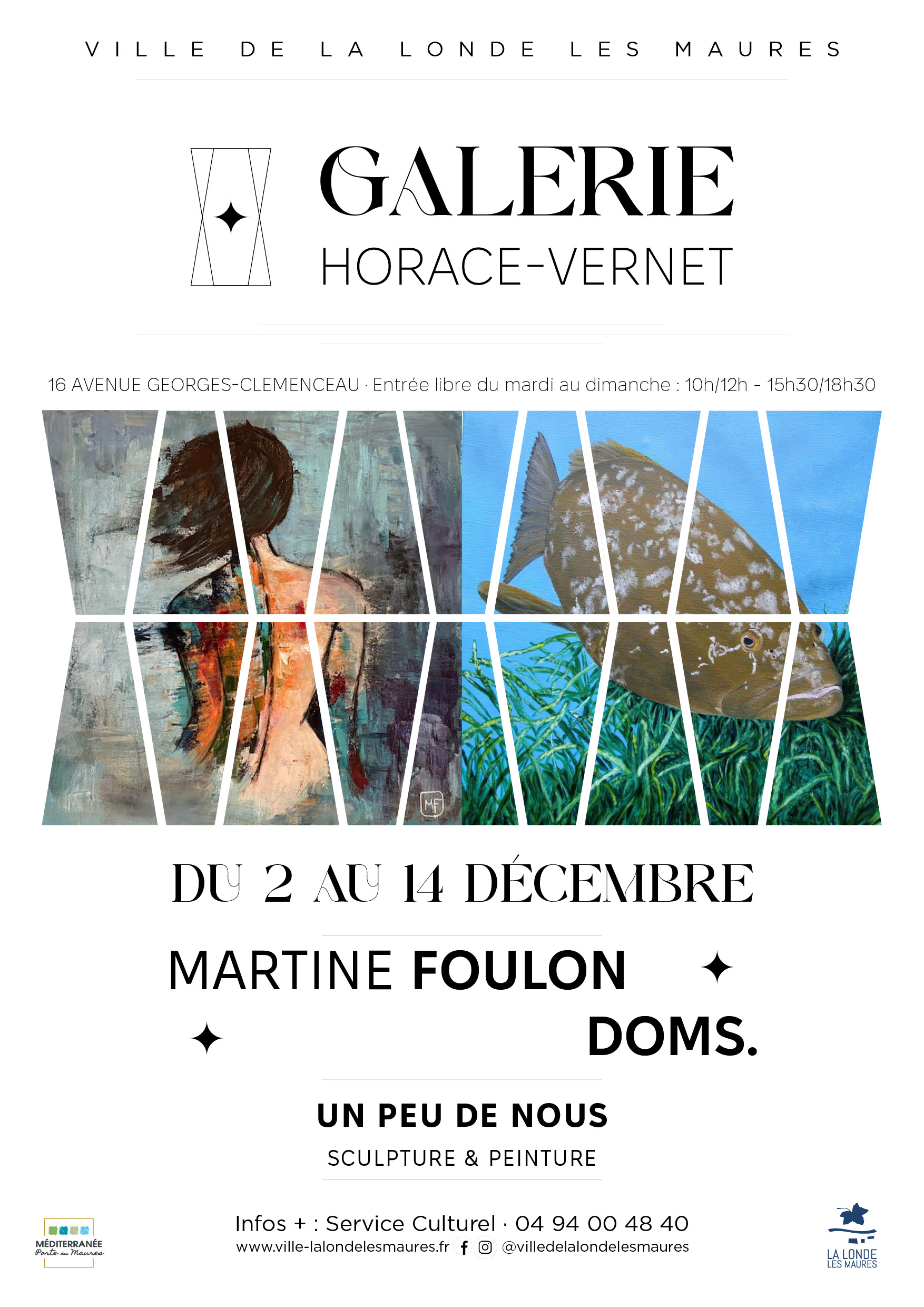 Exposition : Martine FOULON & DOMS.