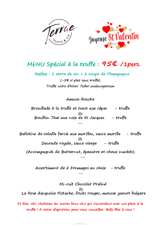 La Saint Valentin chez Terrae