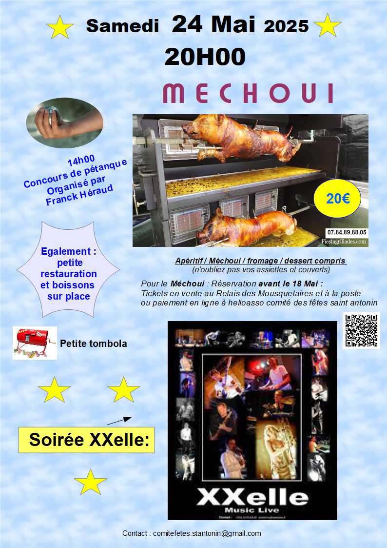 Mchoui - Ptanque - Soire dansante