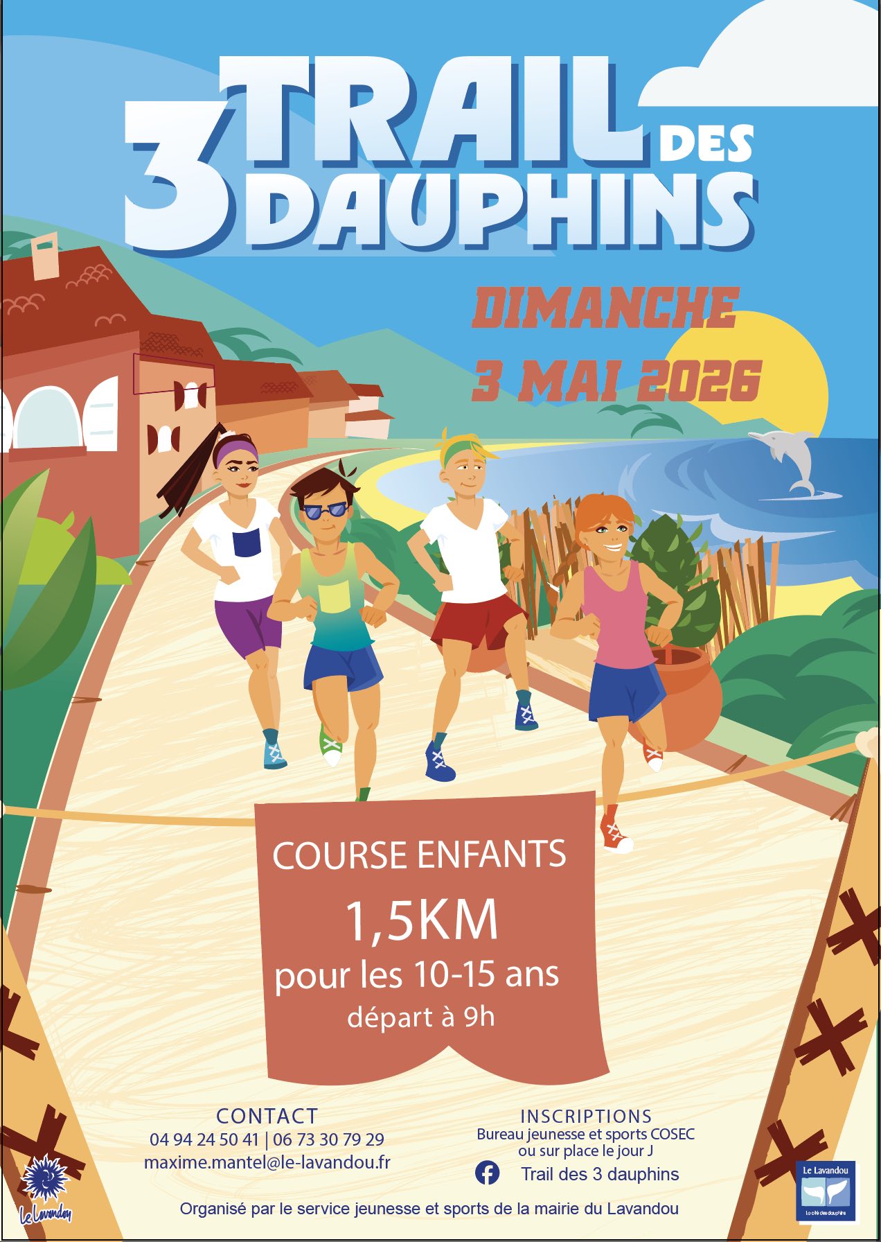 Trail des 3 Dauphins pour les enfants