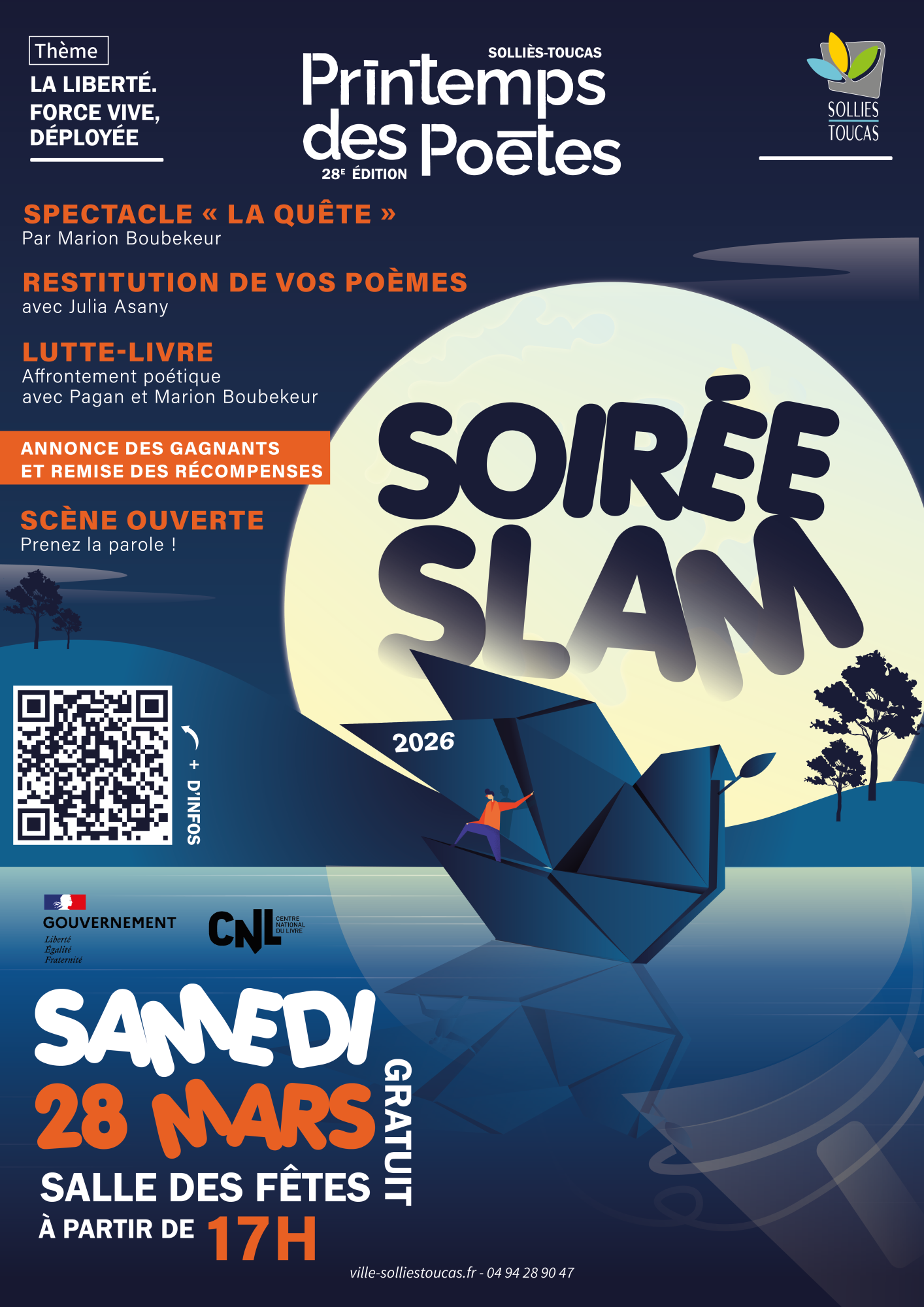 Printemps des po�tes - Soir�e SLAM