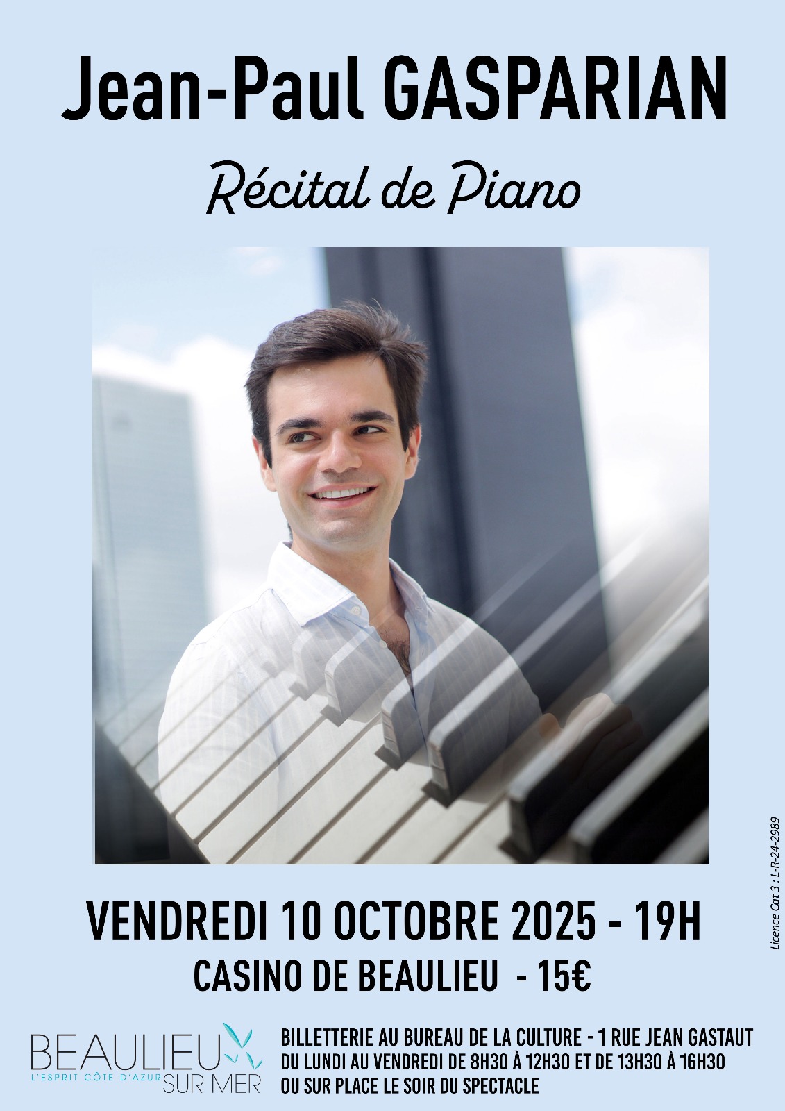 Rcital - Jean-Paul Gasparian