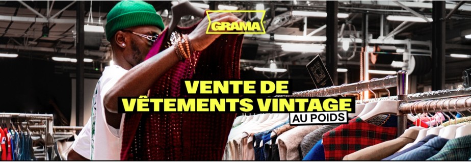 Grama Vintage - Vente de vtements vintage / seconde main au poids