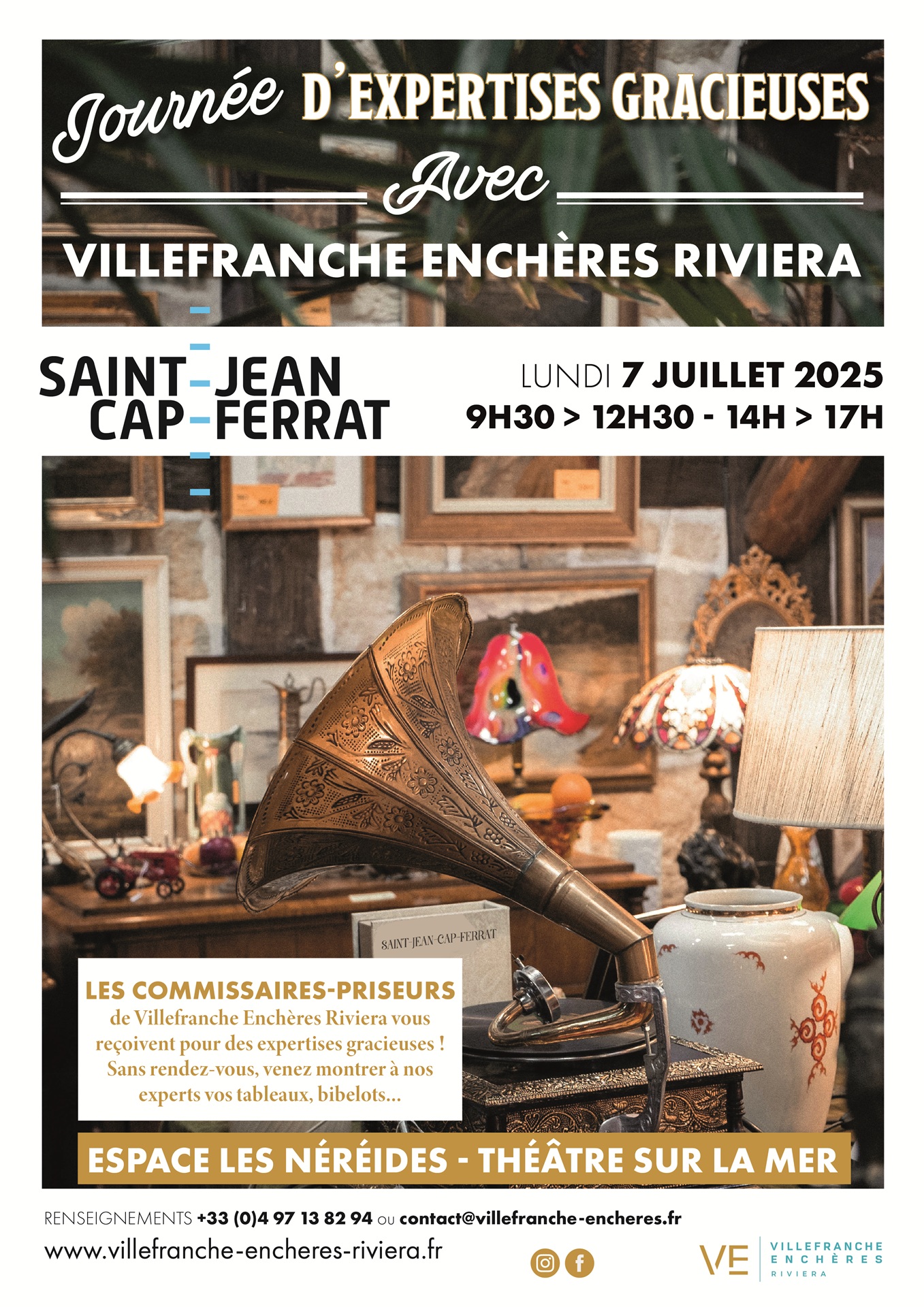 Journe d'expertises gracieuses avec Villefranche Enchres Riviera