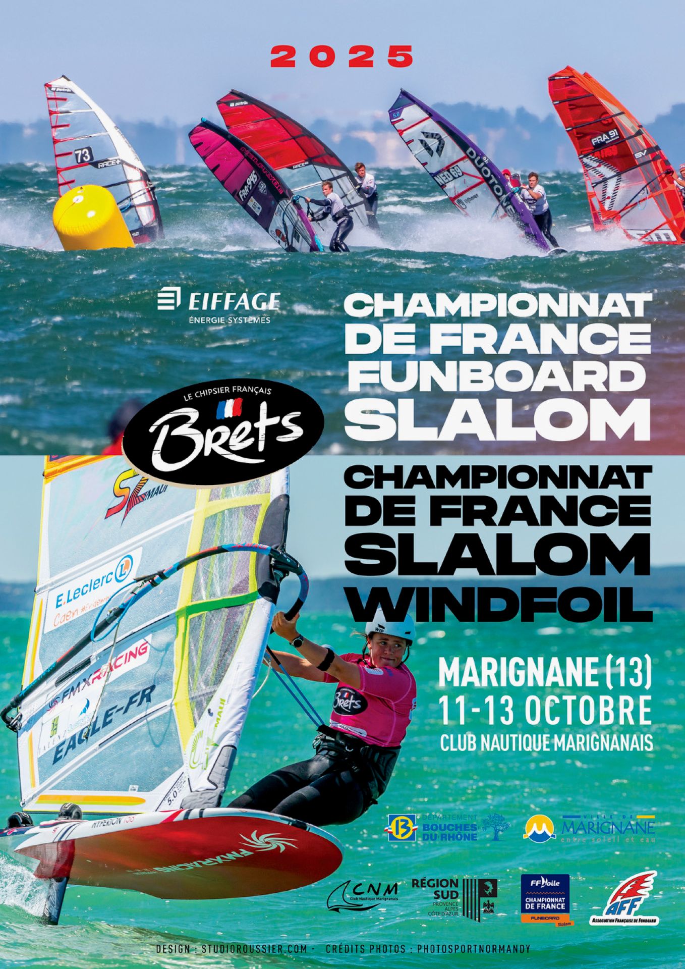 3me tape du championnat de France Funboard Slalom et Slalom Windfoil