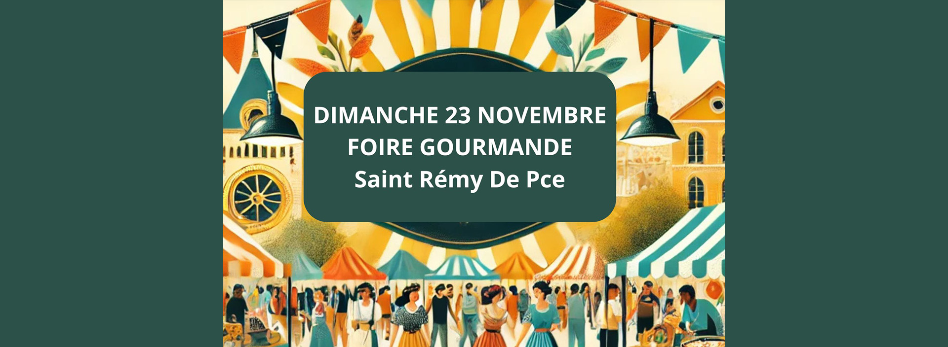 Foire gourmande  Saint-Rmy-de-Provence