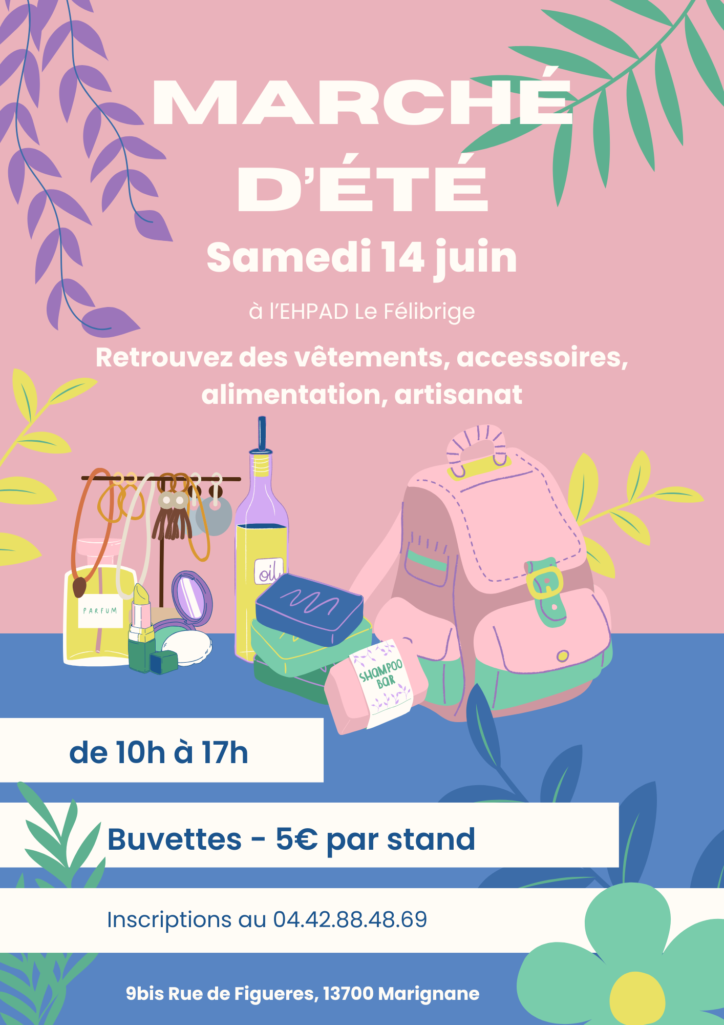 March d't  la maison de retraite publique Le Flibrige