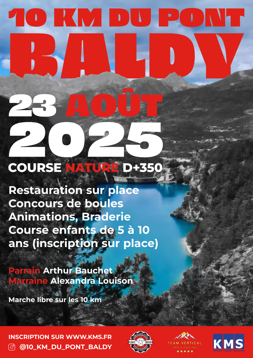 10 km du Pont Baldy