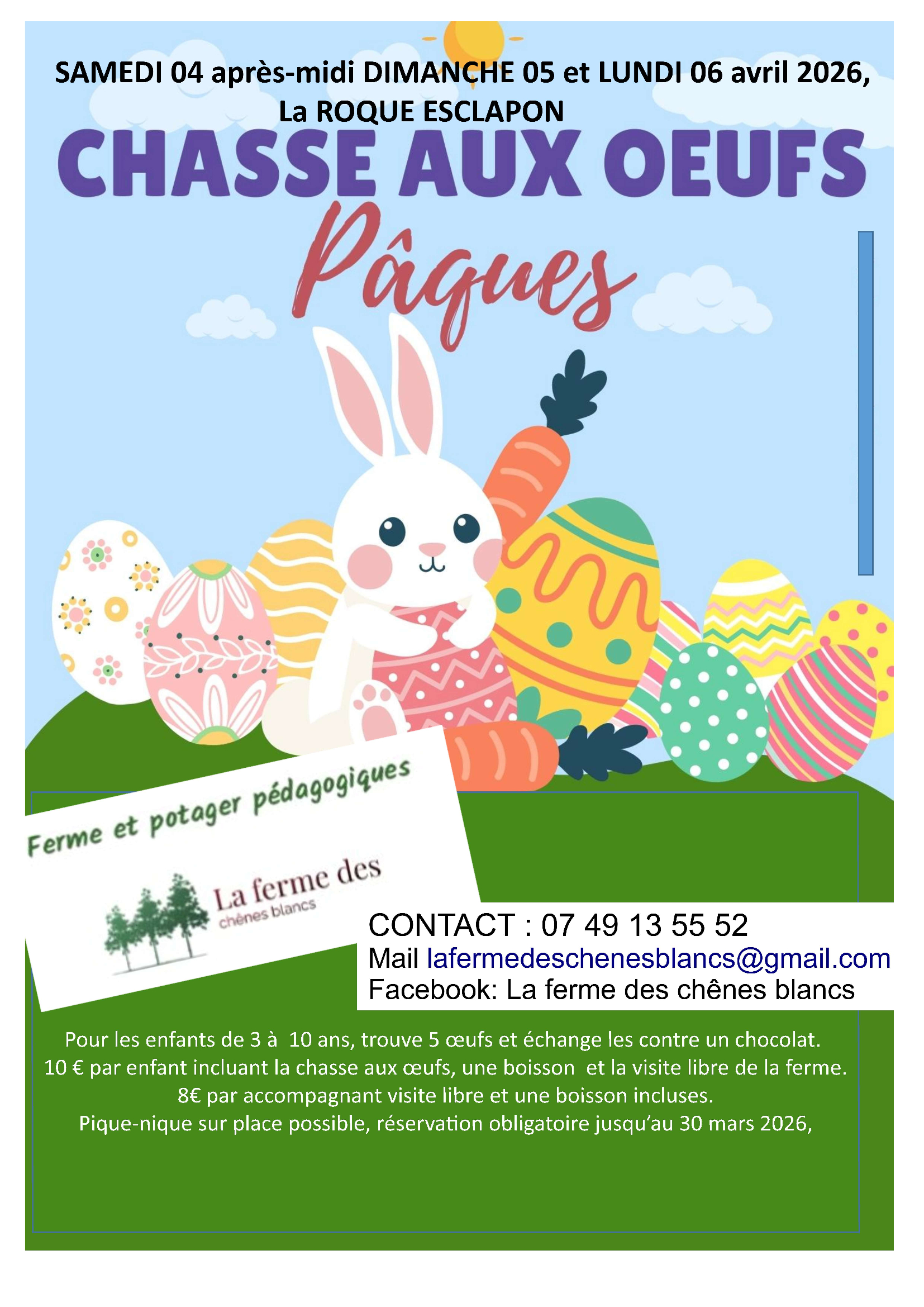 Chasse aux �ufs - P�ques