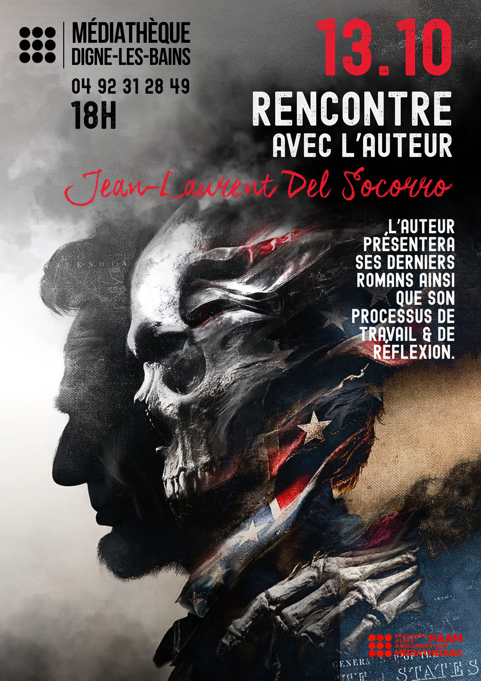 Rencontre avec l'auteur Jean-Laurent Del Socorro