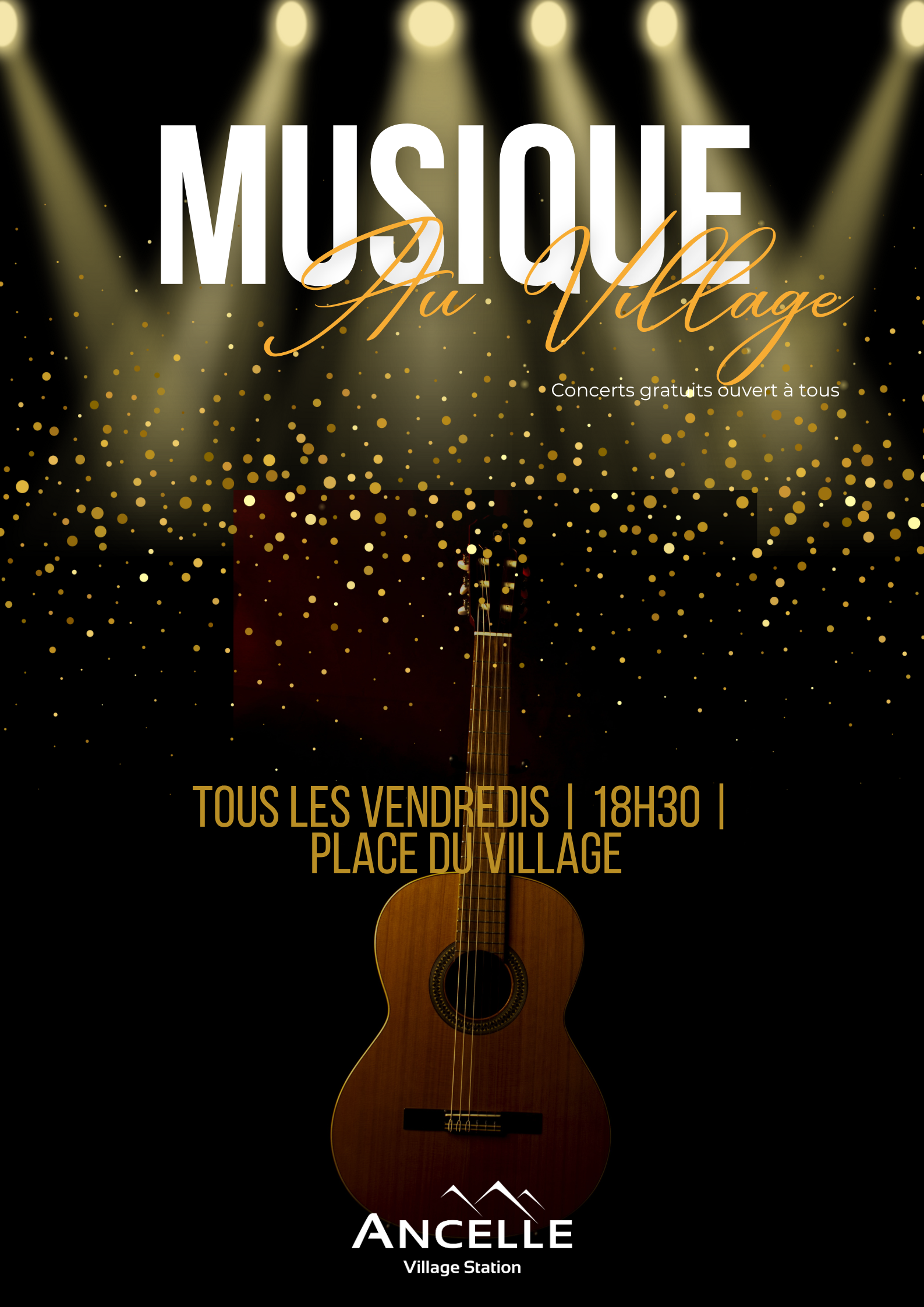Musique au village tout l't