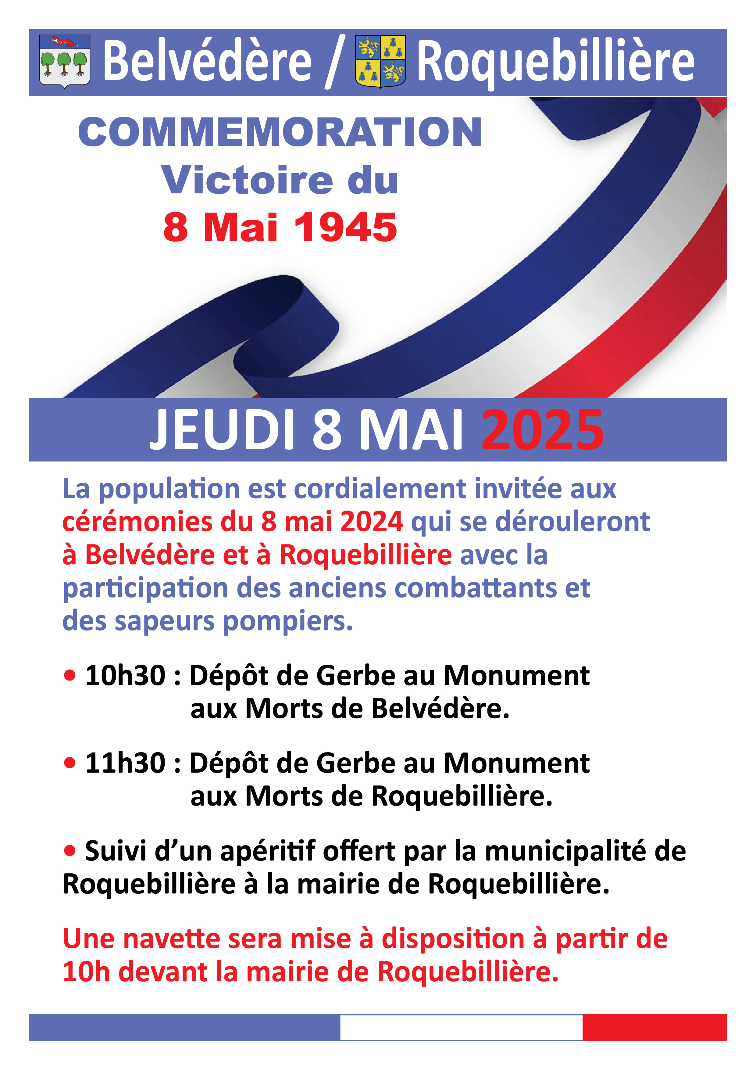 Commmoration du 8 Mai
