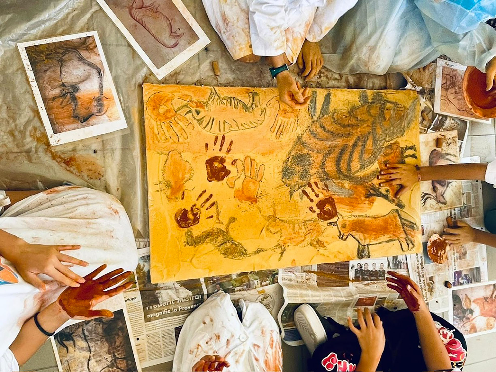 Un pont culturel au Mus�e : Atelier Art