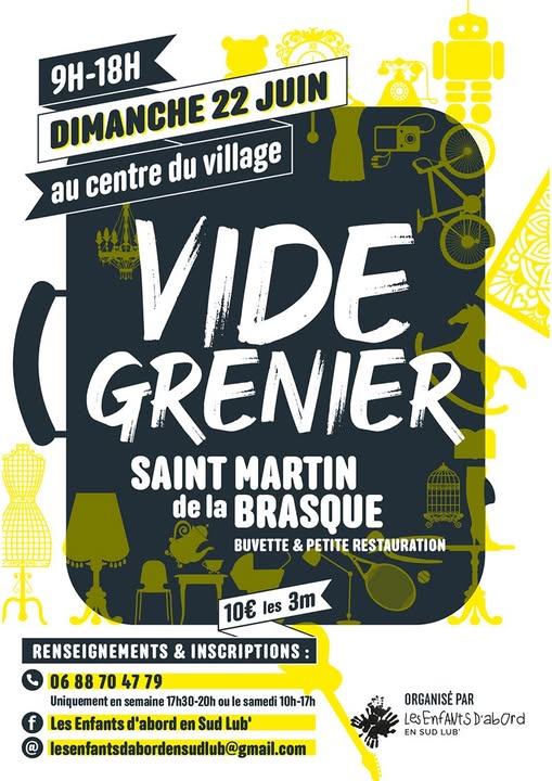 Vide Grenier  St Martin de la Brasque