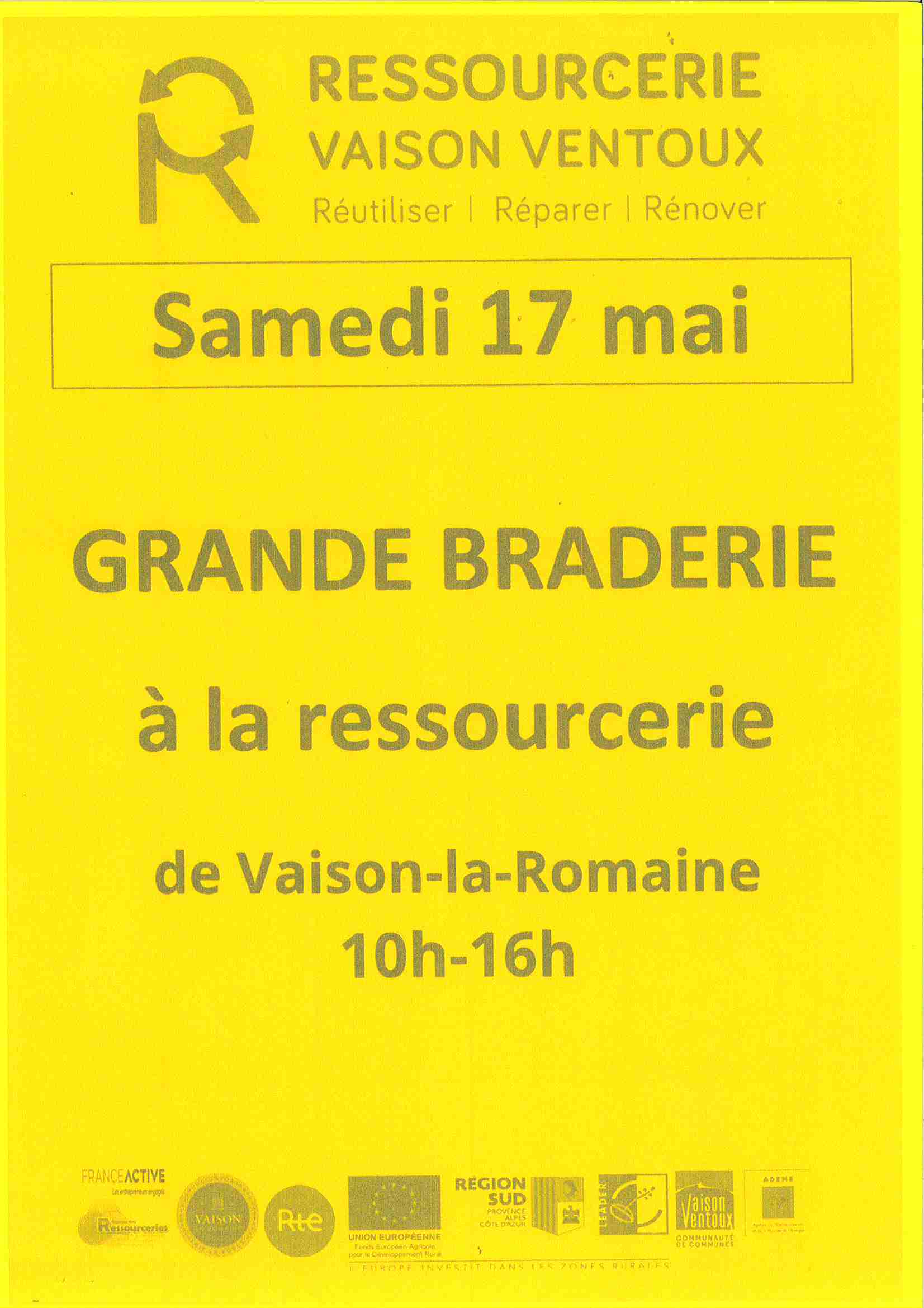 Braderie � la Ressourcerie