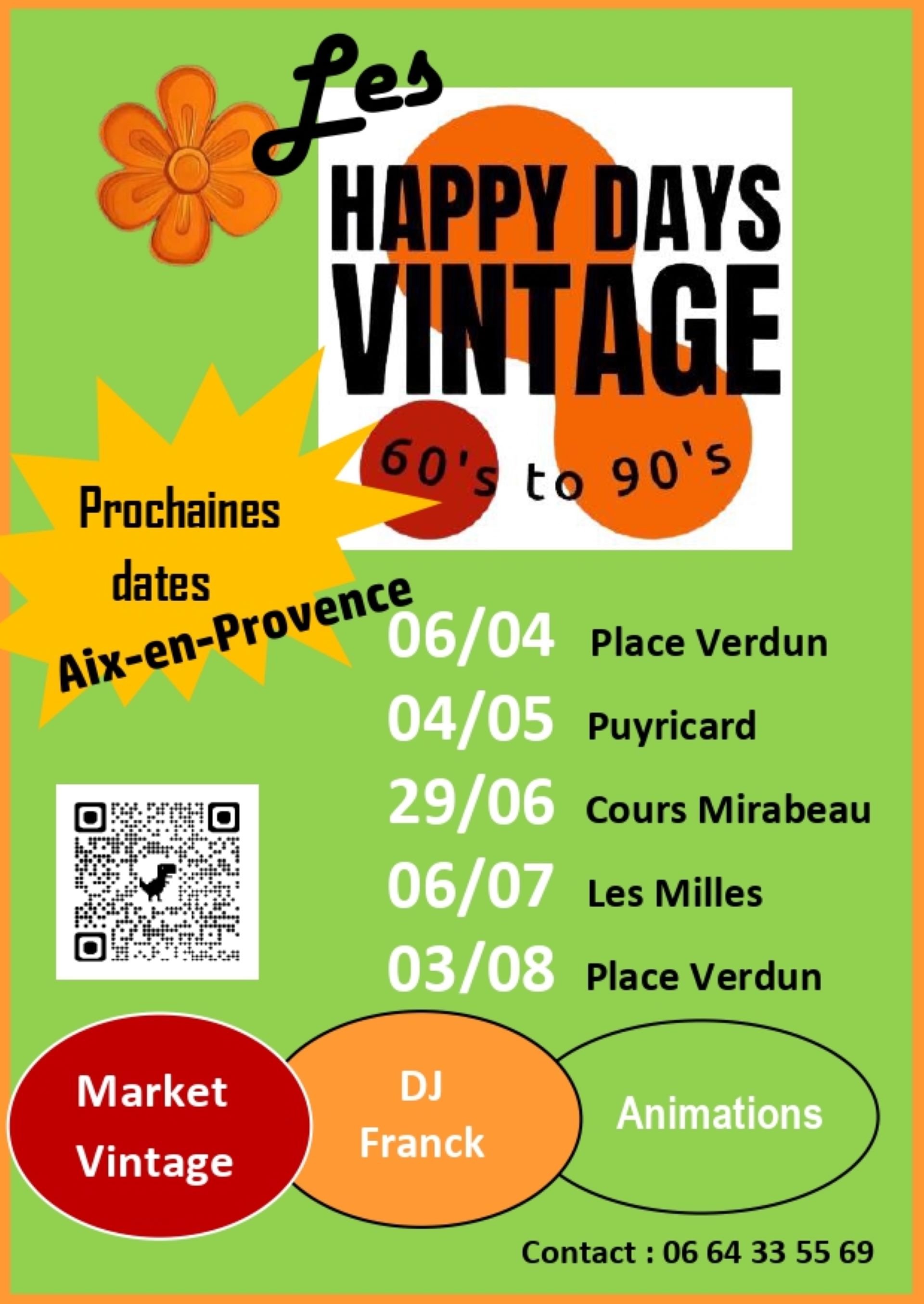 Happy Days Vintage 60's to 90's Aix-en-Provence