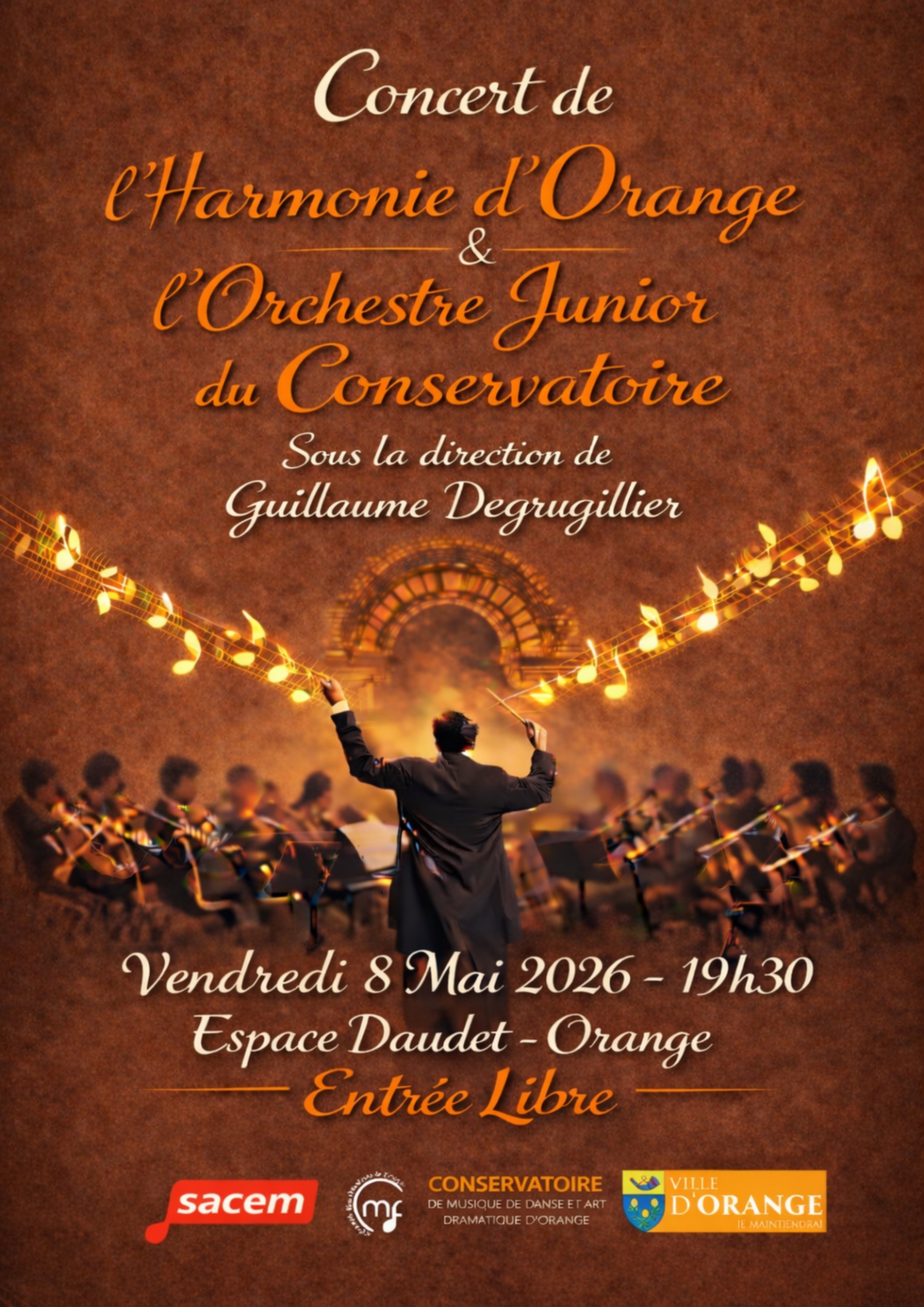 Concert l'Harmonie d'Orange