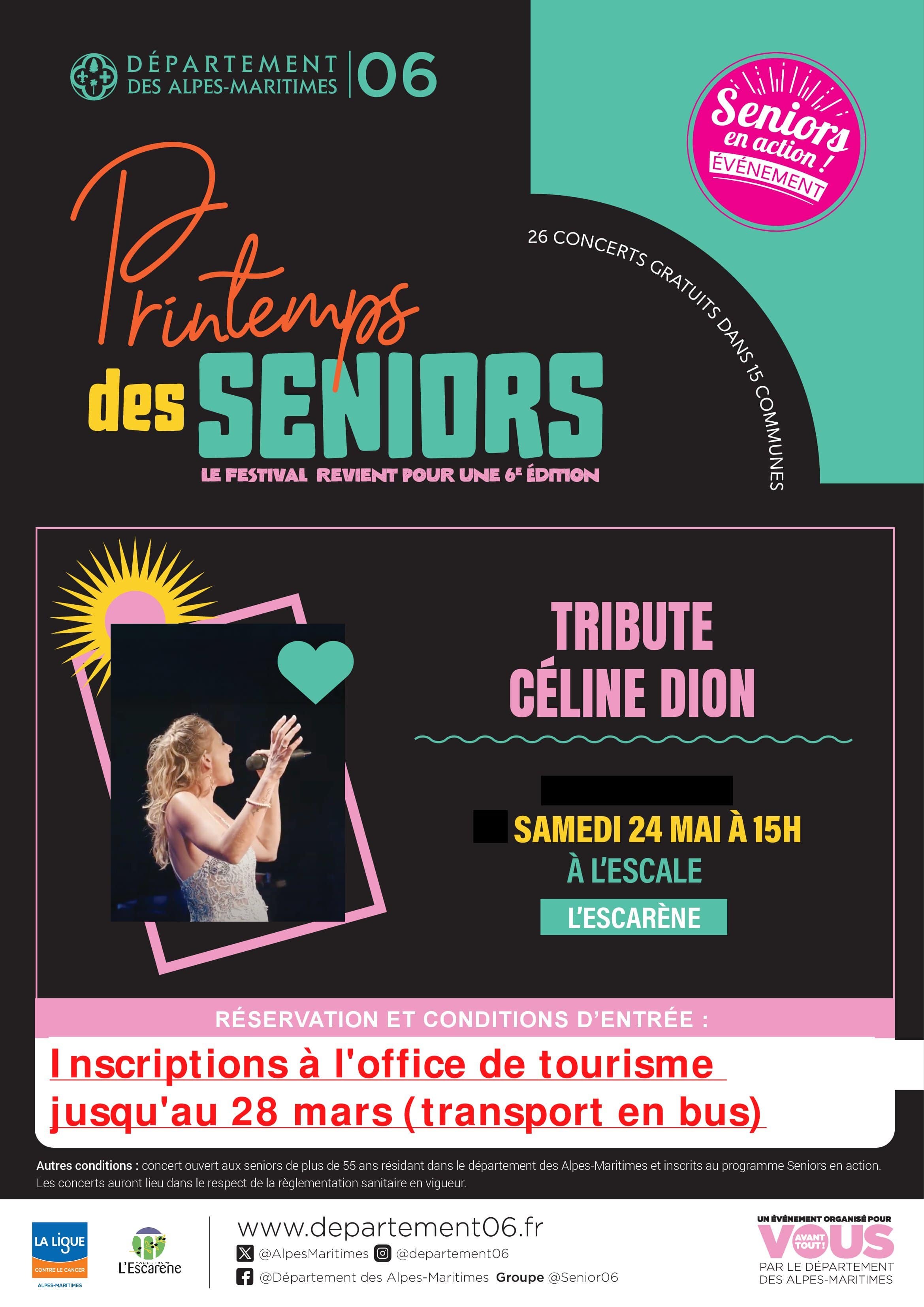 Printemps des seniors : Tribute Cline Dion