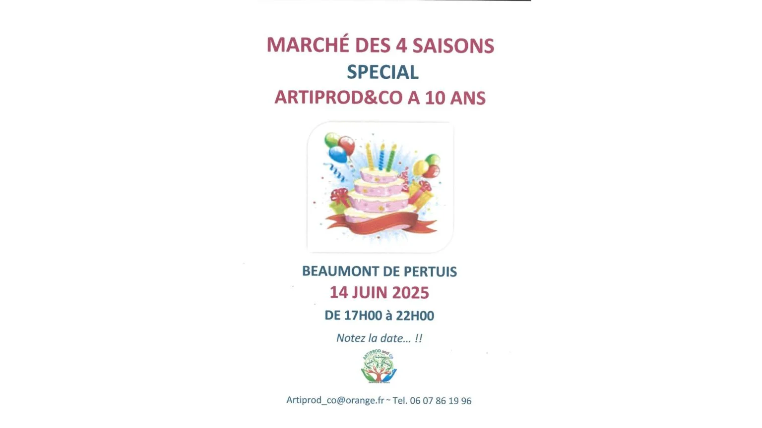 MARCHE DES 4 SAISONS Nocturne  Beaumont de Pertuis
